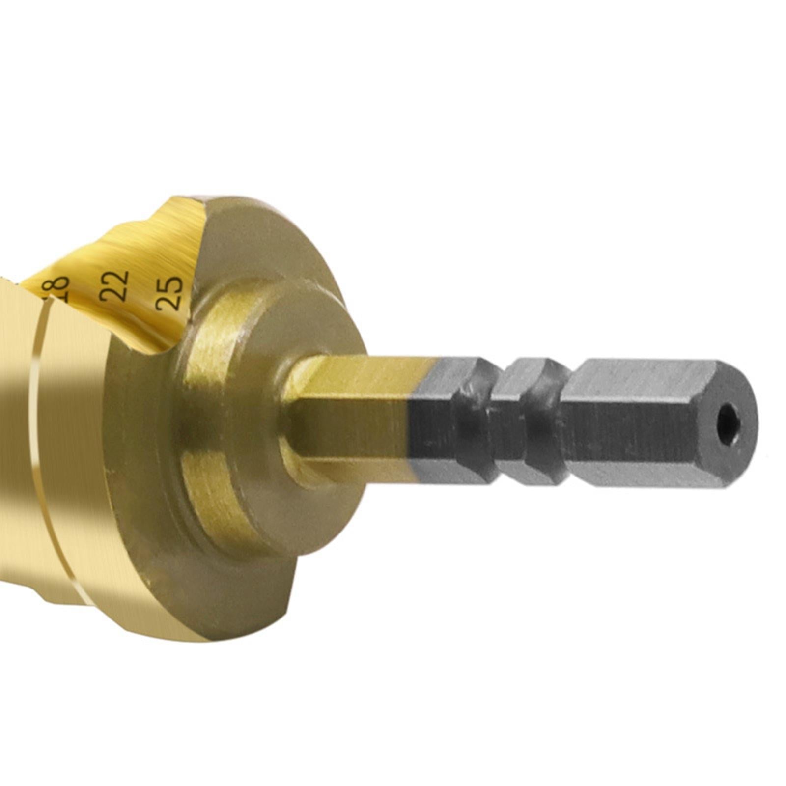 Portable HSS Spiral Grooved Reaming Drill for Wood Drilling Hole Electrician
