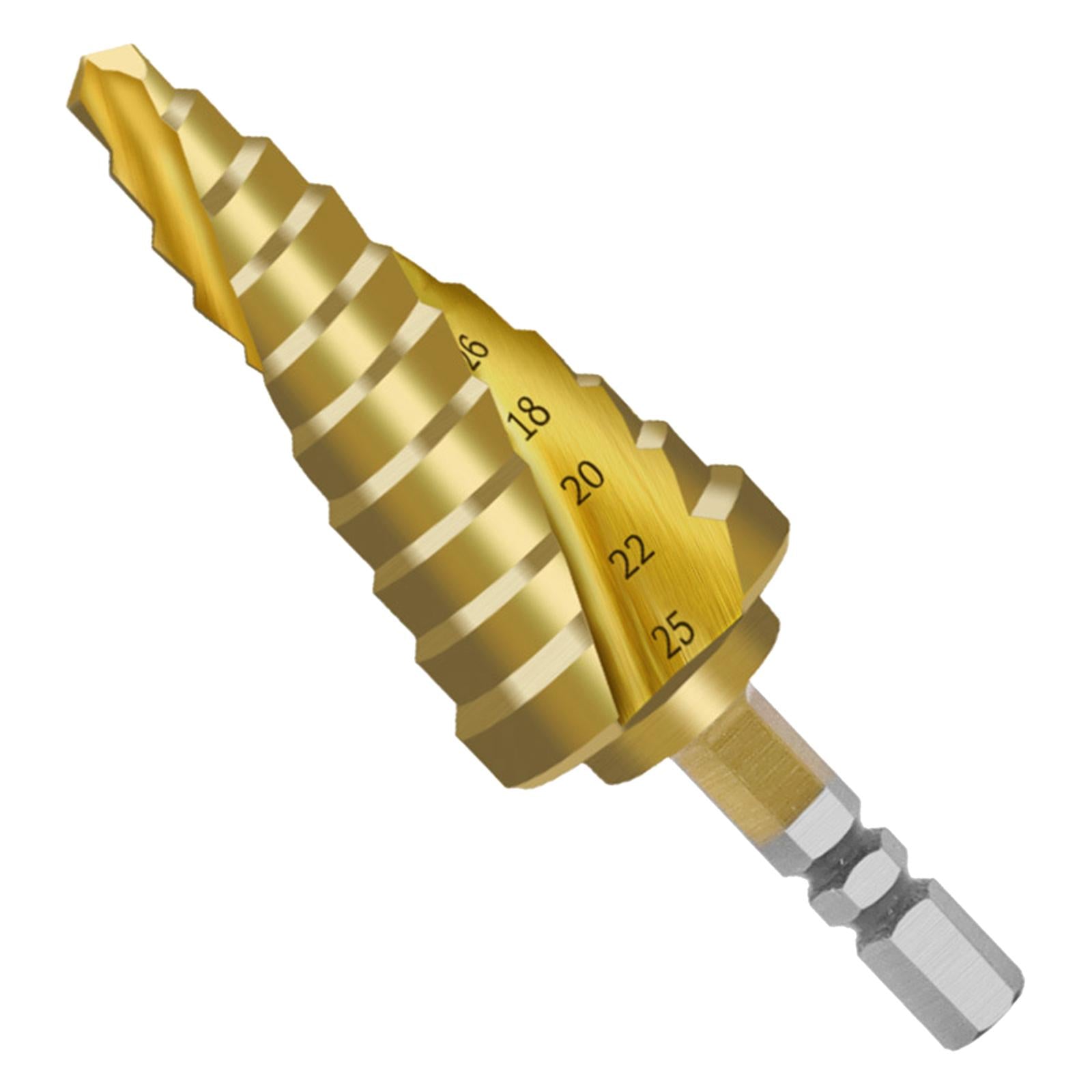 Portable HSS Spiral Grooved Reaming Drill for Wood Drilling Hole Electrician