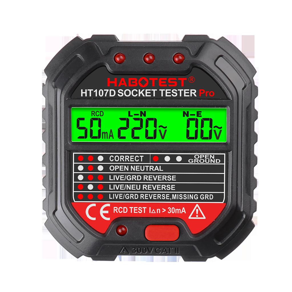 Portable Socket Tester Plug Breaker Finder Circuit Analyzer Fault Finder