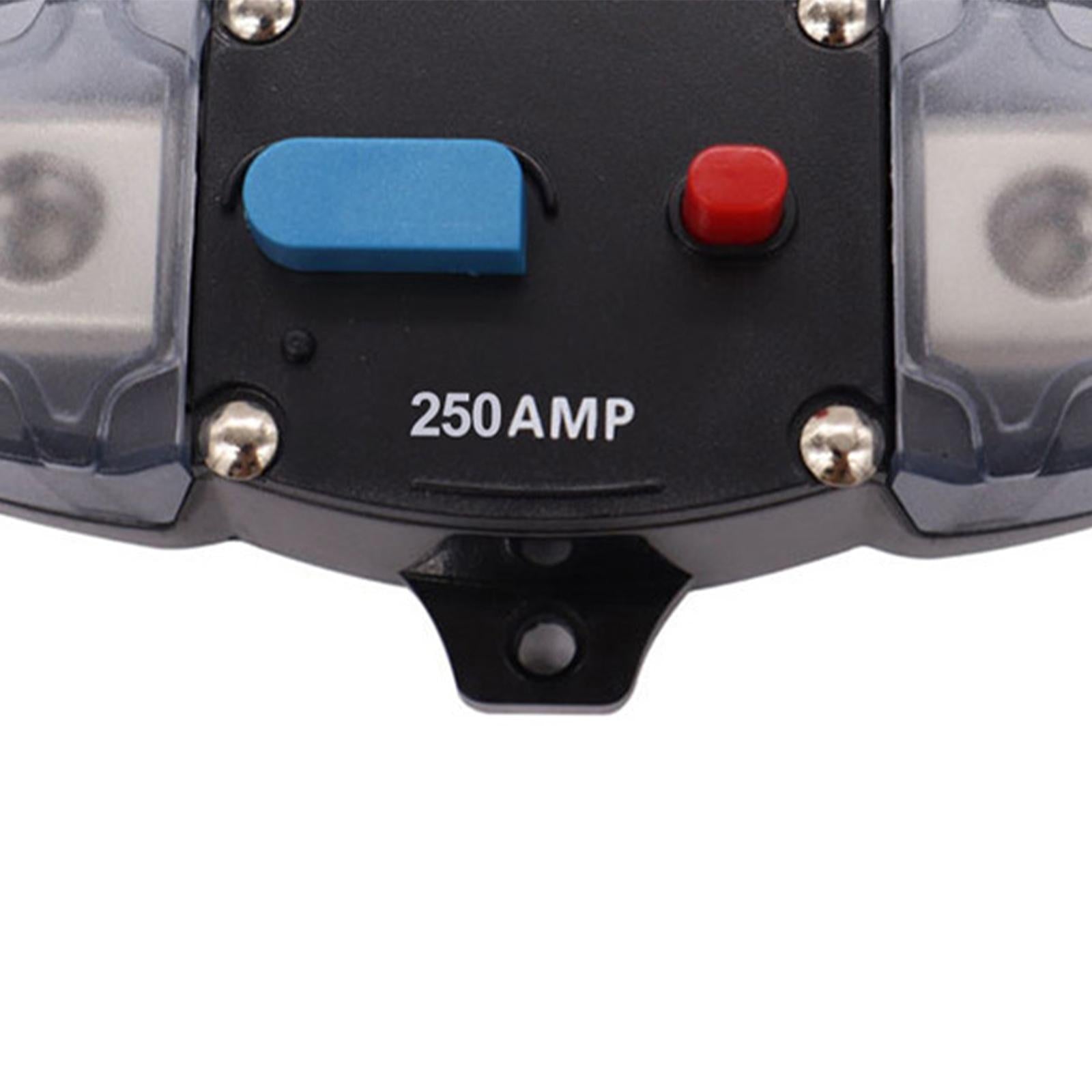 Circuit Breaker Inline Fuse Block Holders Inverter for Truck Automotive 250A