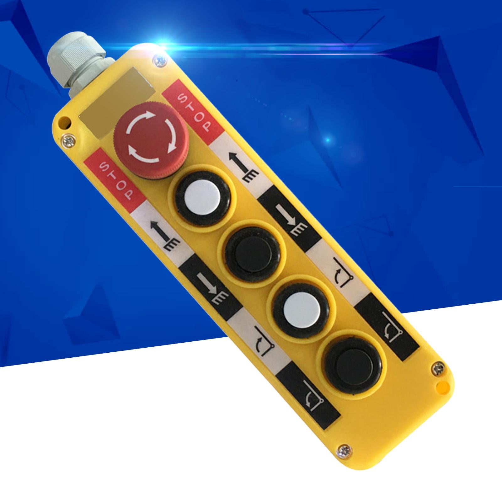 Crane Pendant Control Station UP Down Hoist Push Button