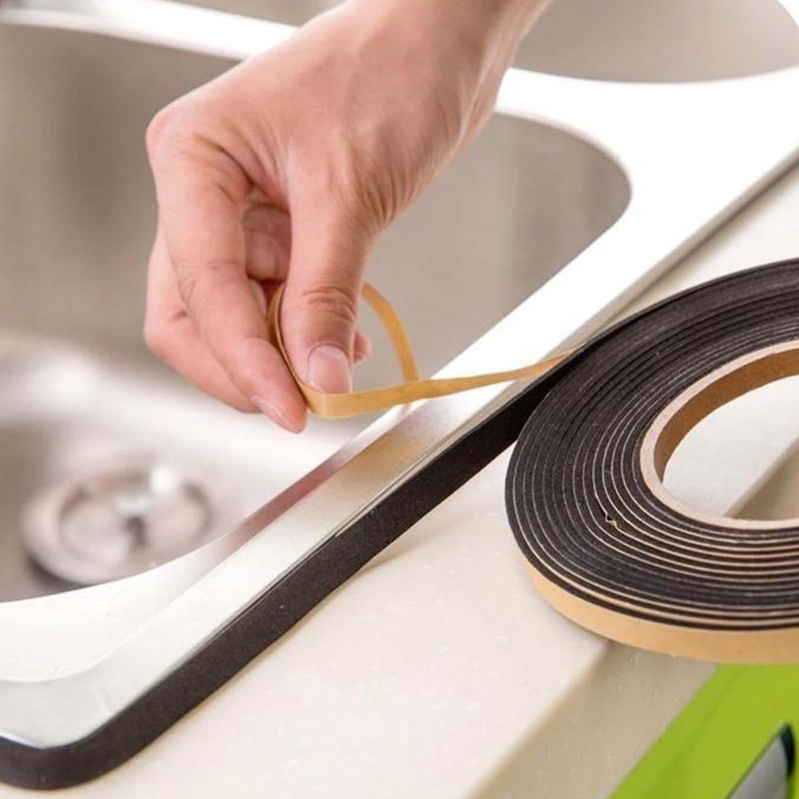 Caulk Strip Tape Bath Sealant Strip for Wall Corner Edge Kitchen Sink 2Pcs