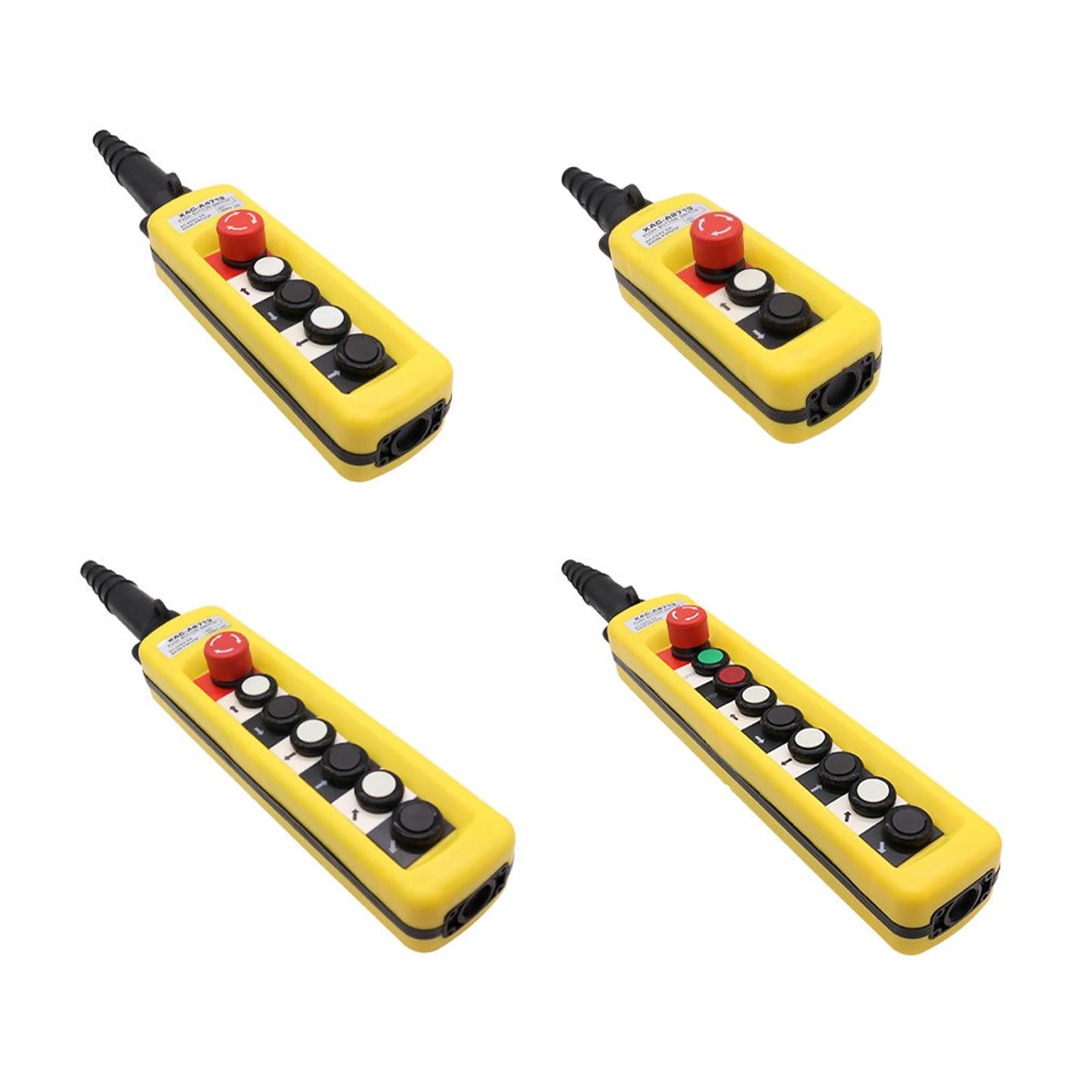 Rainproof Hoist Crane Push Momentary IP65 Waterproof for Hoist Crane Control XAC A4713