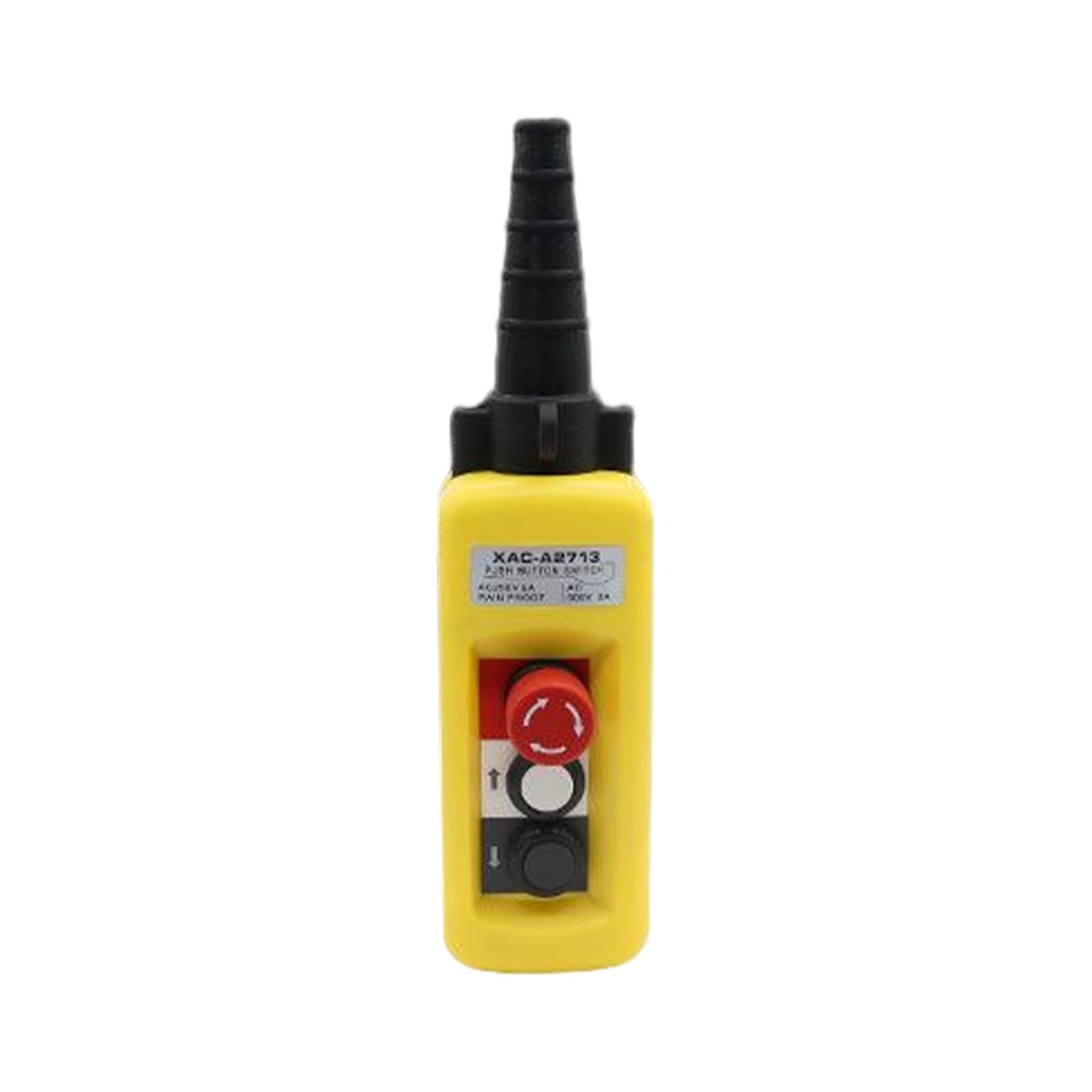 Rainproof Hoist Crane Push Momentary IP65 Waterproof for Hoist Crane Control XAC A2713