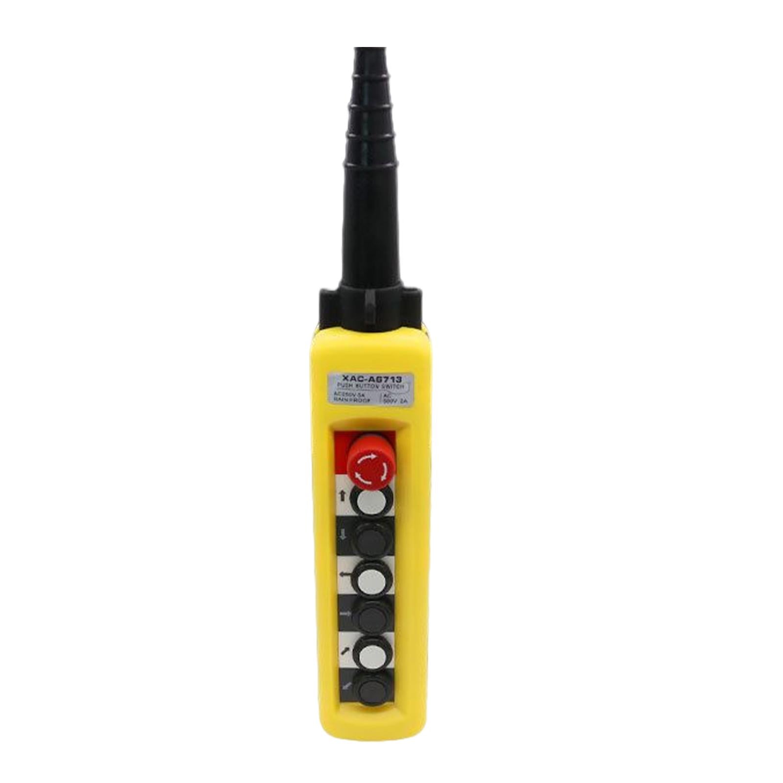 Rainproof Hoist Crane Push Momentary IP65 Waterproof for Hoist Crane Control XAC A6713