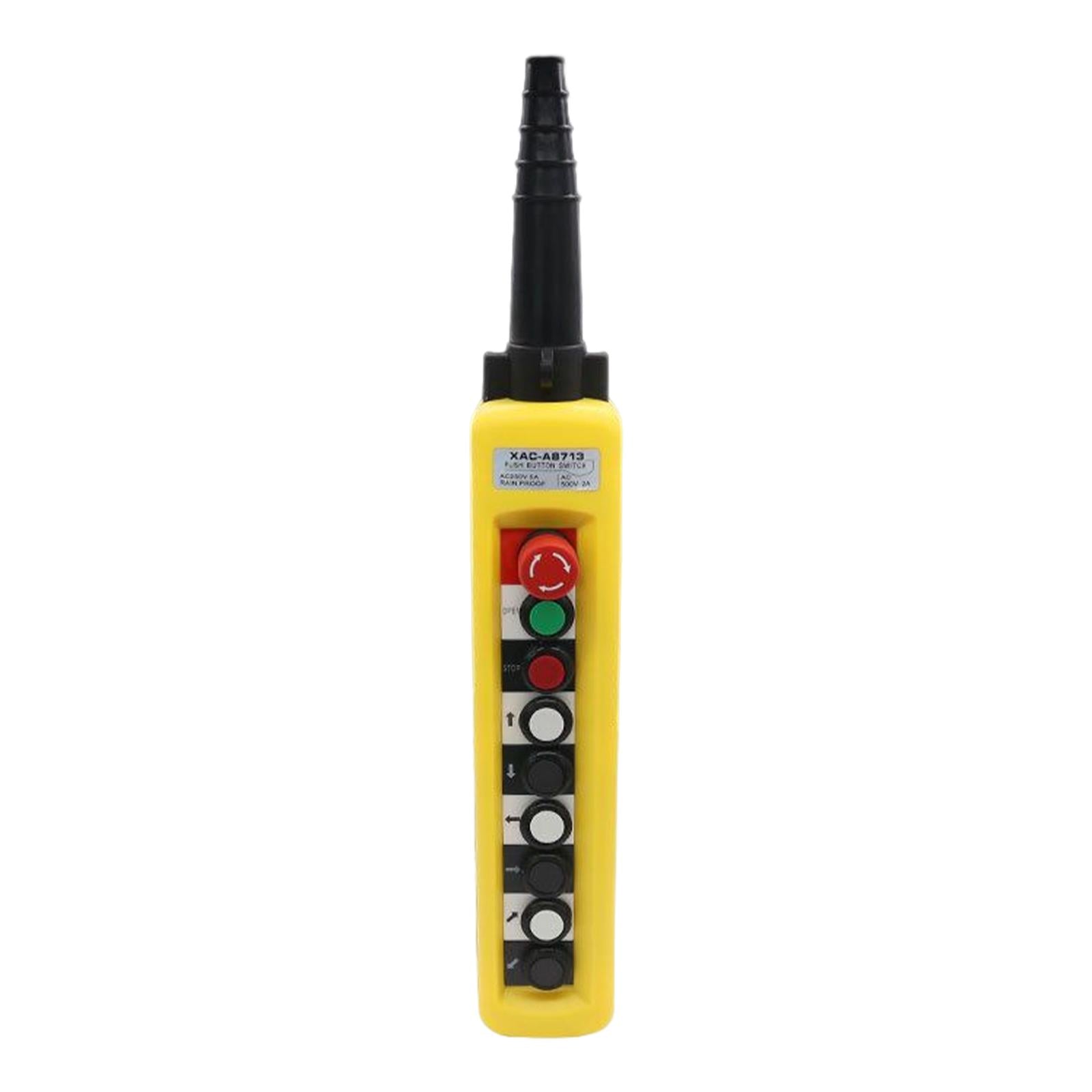 Rainproof Hoist Crane Push Momentary IP65 Waterproof for Hoist Crane Control XAC A8713