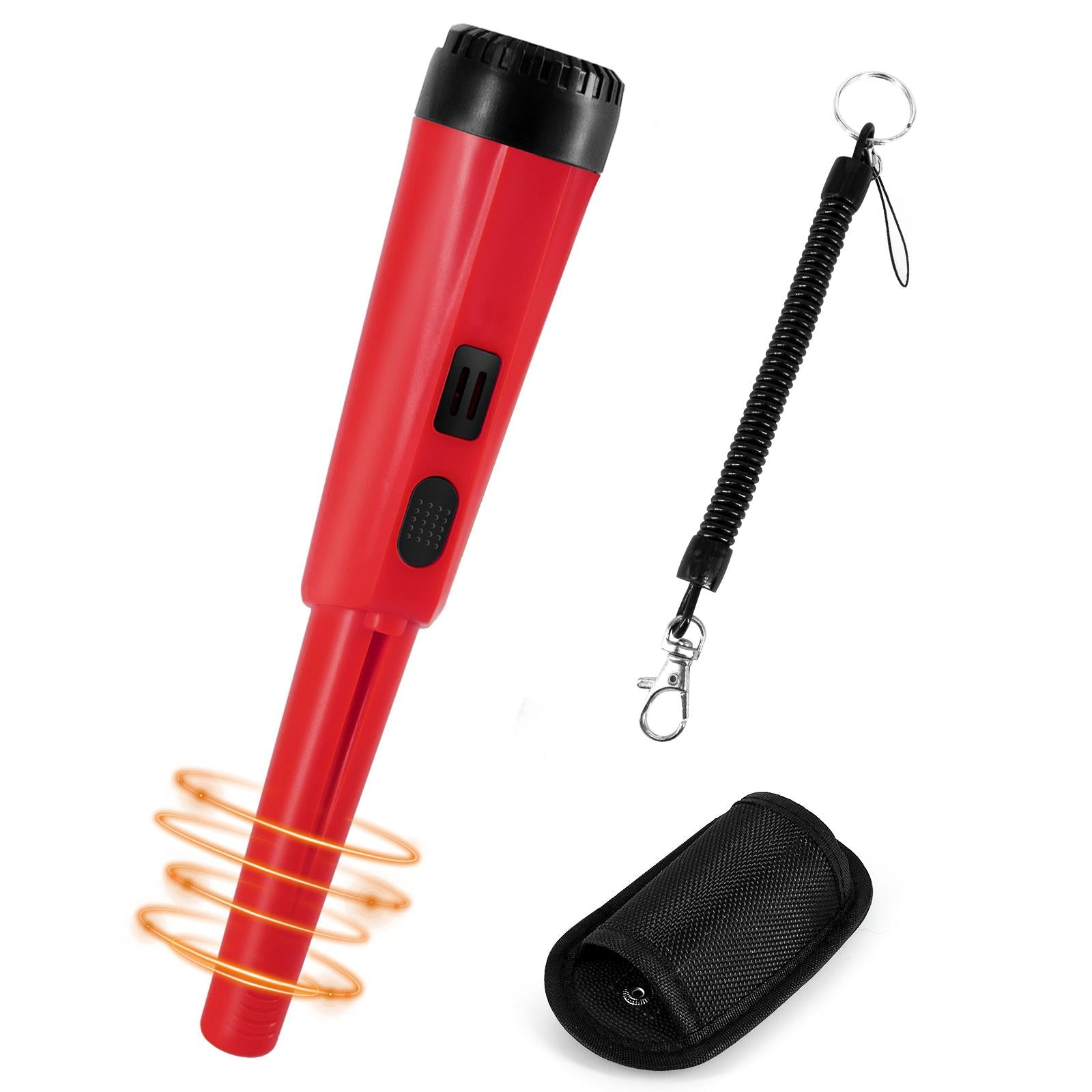 Pinpointing Metal Detector Waterproof ProPointer & Holster Red