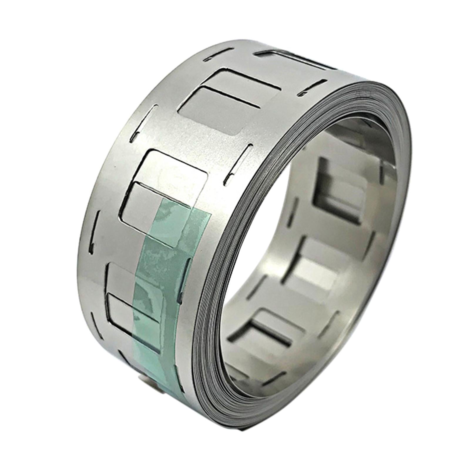 Nickel Plated Steel Strap Strip 0.15x20.2x27mm for 18650 Battery Spot Welder
