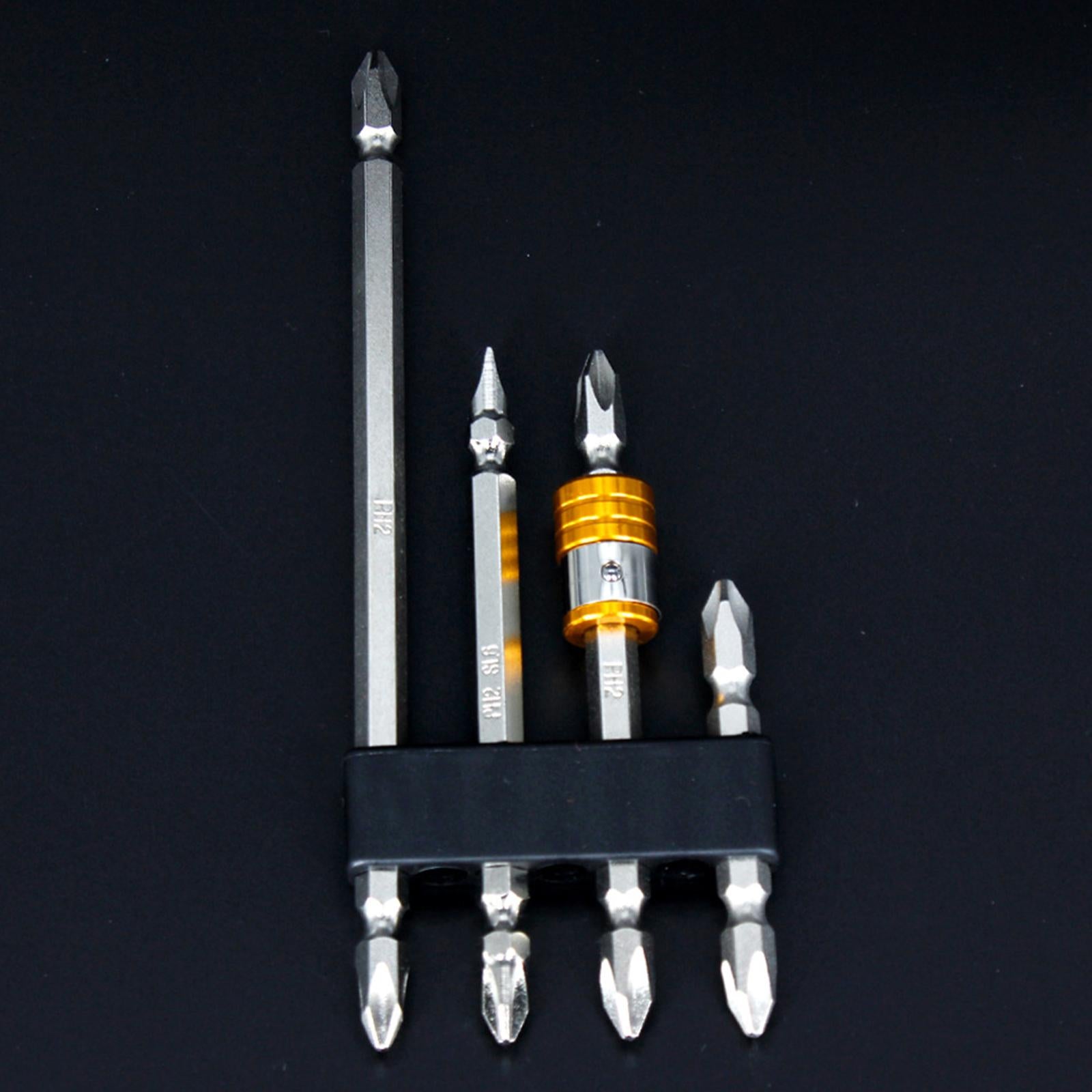 Electric Screwdriver Bits Hand Tools Anti Slip Screw Extractor 5Pcs