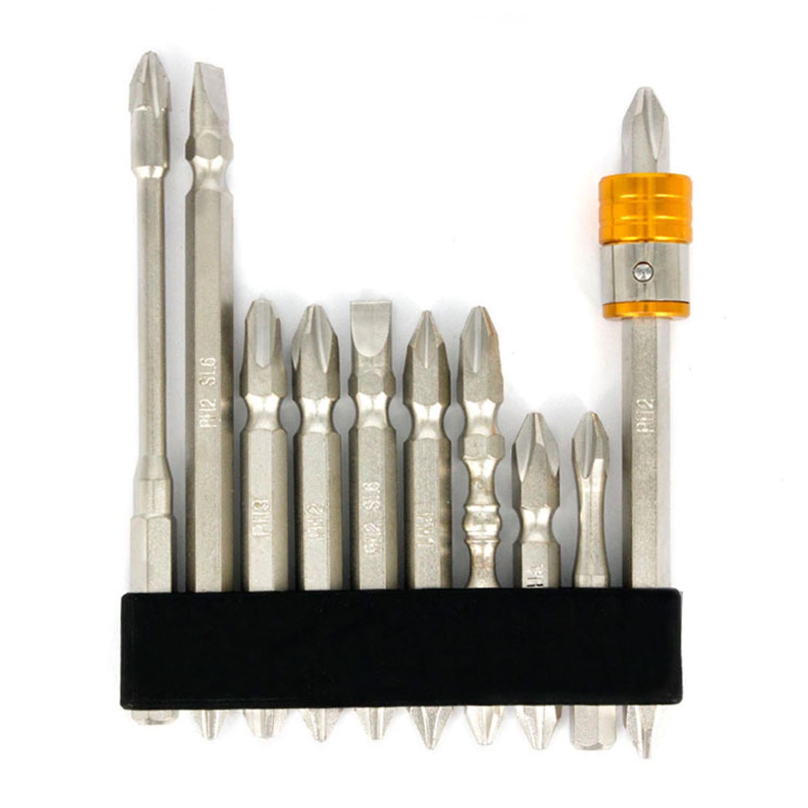 Electric Screwdriver Bits Hand Tools Anti Slip Screw Extractor 11Pcs