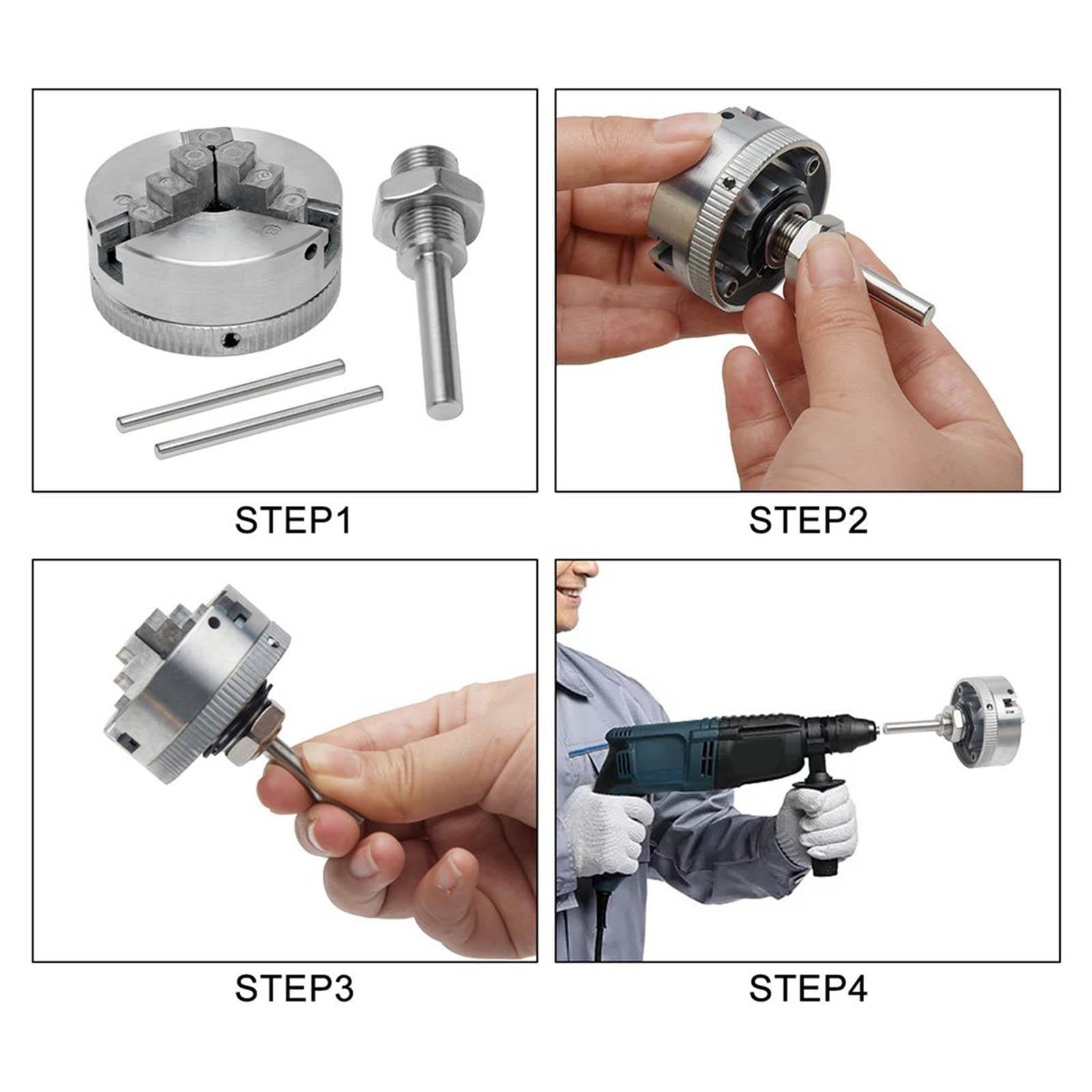 Connecting Rod for 3 4 Jaw Self Centering Lathe Chuck Small Size Accessories