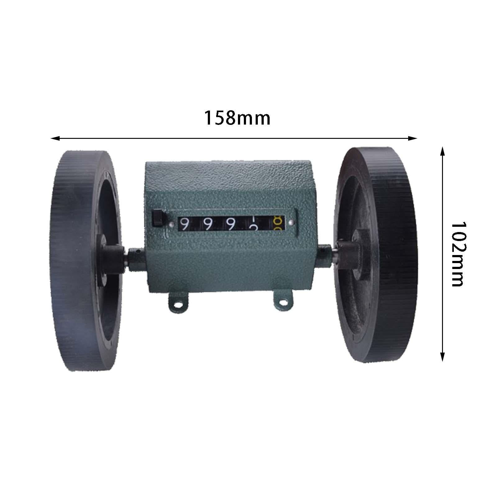 Meter Counter Textile Machinery 5 Digit Rolling Wheel Mechanical for Textile