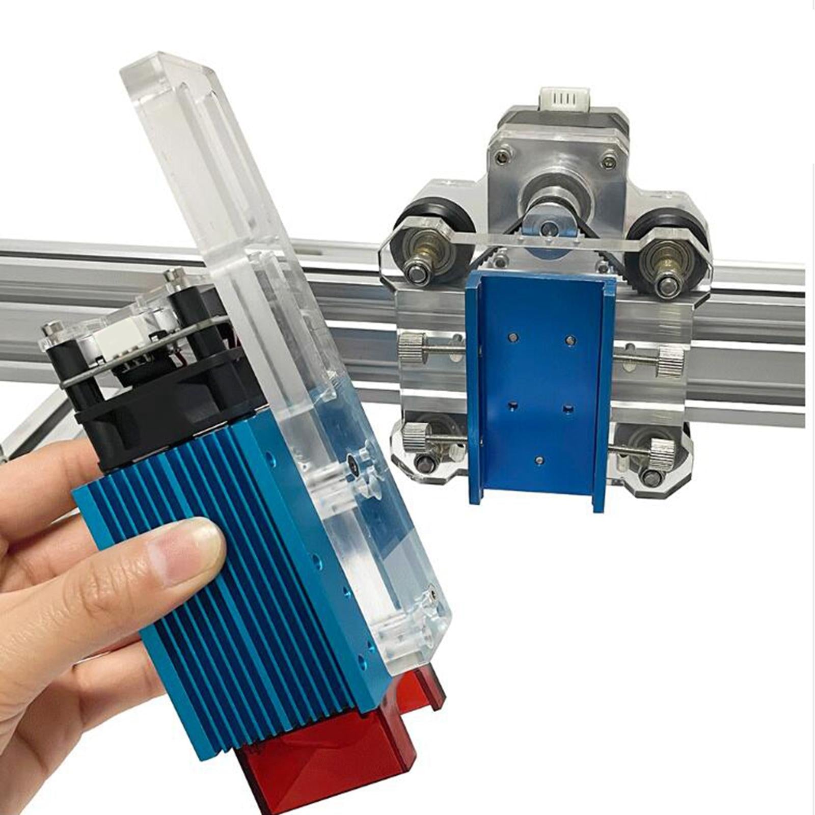 Laser Module Holder Blue Heat Sink for Desktop Woodworking Engraving Machine