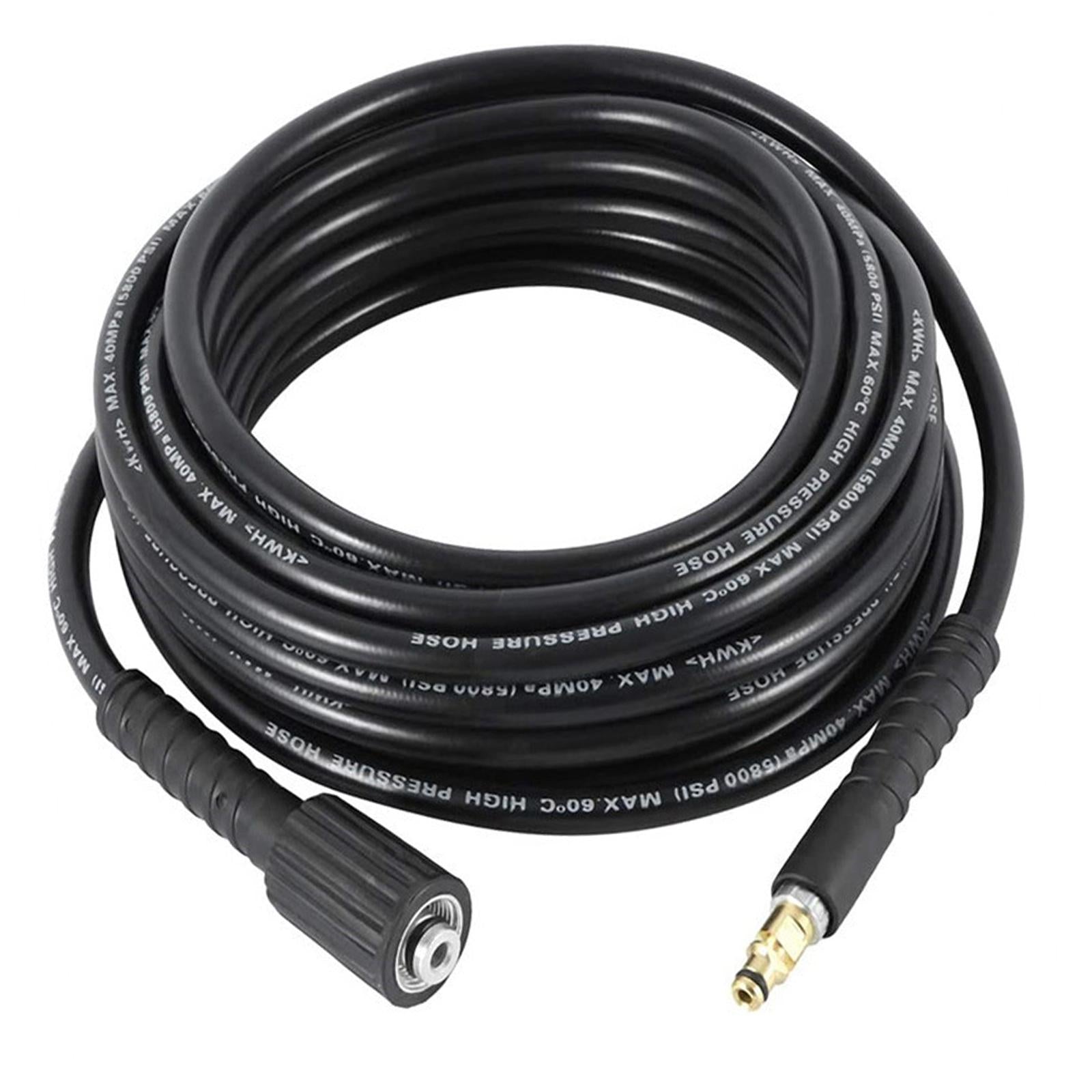 Pressure Washer Hose M22-14mm Brass Thread for K2 K3 K4 K5 Pressure Washers 10m Style A
