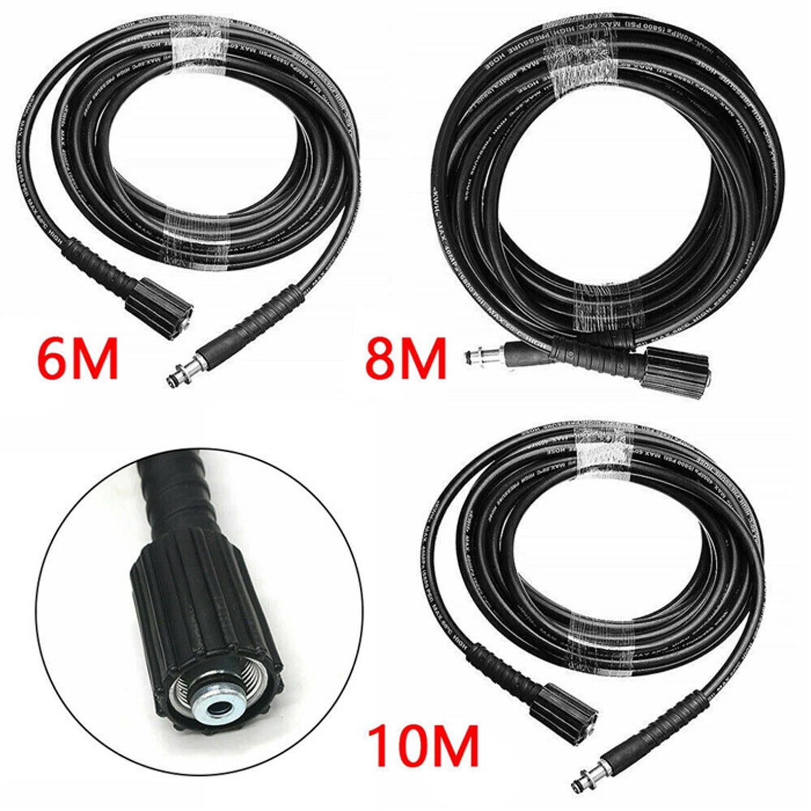 Pressure Washer Hose M22-14mm Brass Thread for K2 K3 K4 K5 Pressure Washers 10m Style B
