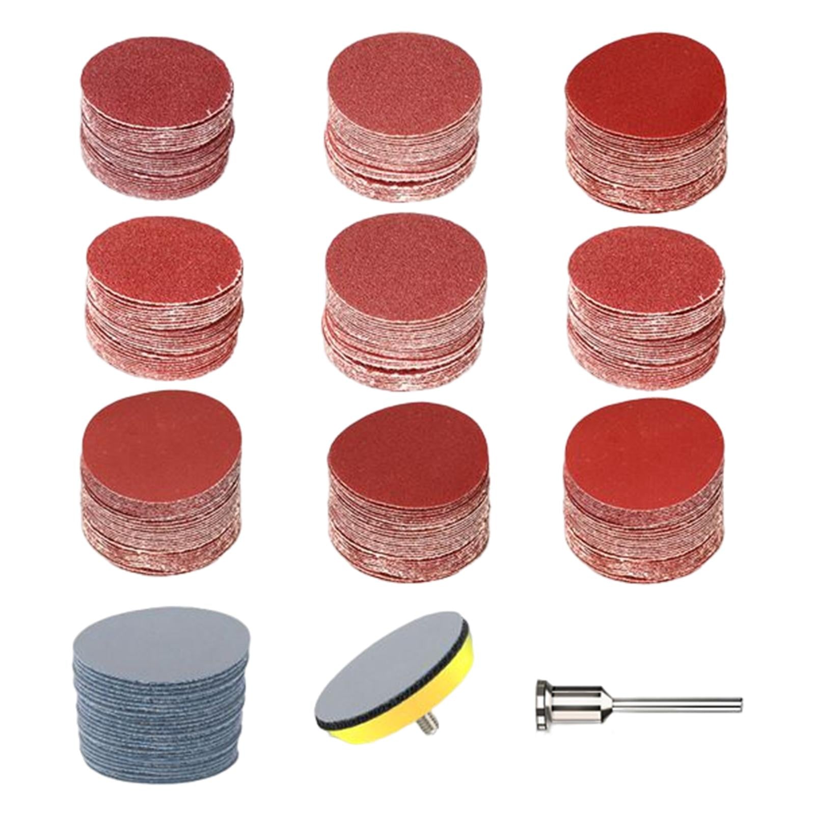 102Pcs Sanding Discs Pad Kit 2inch 50mm 80-3000 Grit for Drill Rotary Tools