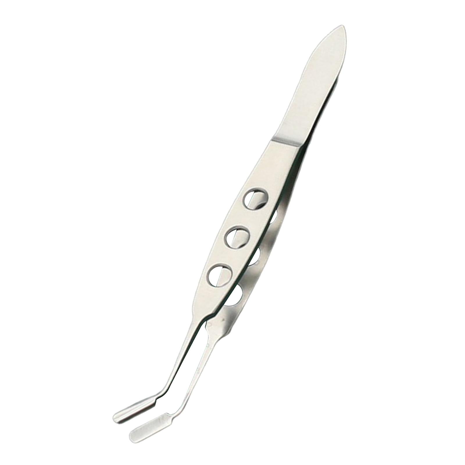 Meibomian Gland Expressor Forceps Tweezer High Precision for Meibomian Flap Stainless Steel3x9mm