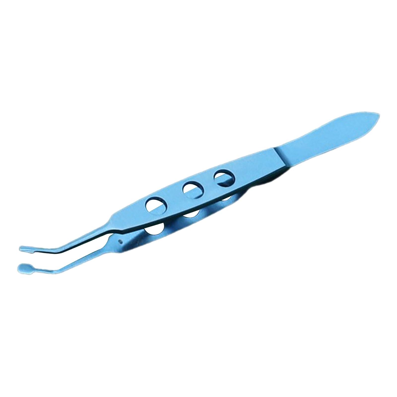 Meibomian Gland Expressor Forceps Tweezer High Precision for Meibomian Flap Titanium Alloy 3x3mm