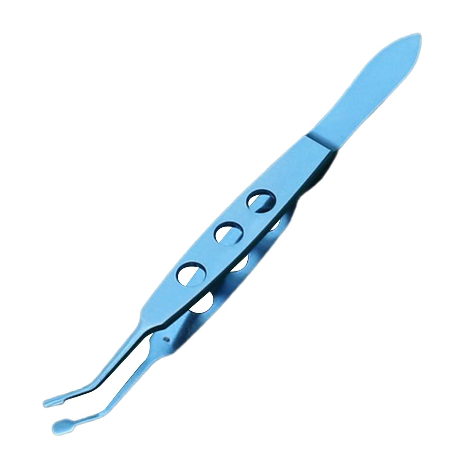 Meibomian Gland Expressor Forceps Tweezer High Precision for Meibomian Flap Titanium Alloy 3x3mm