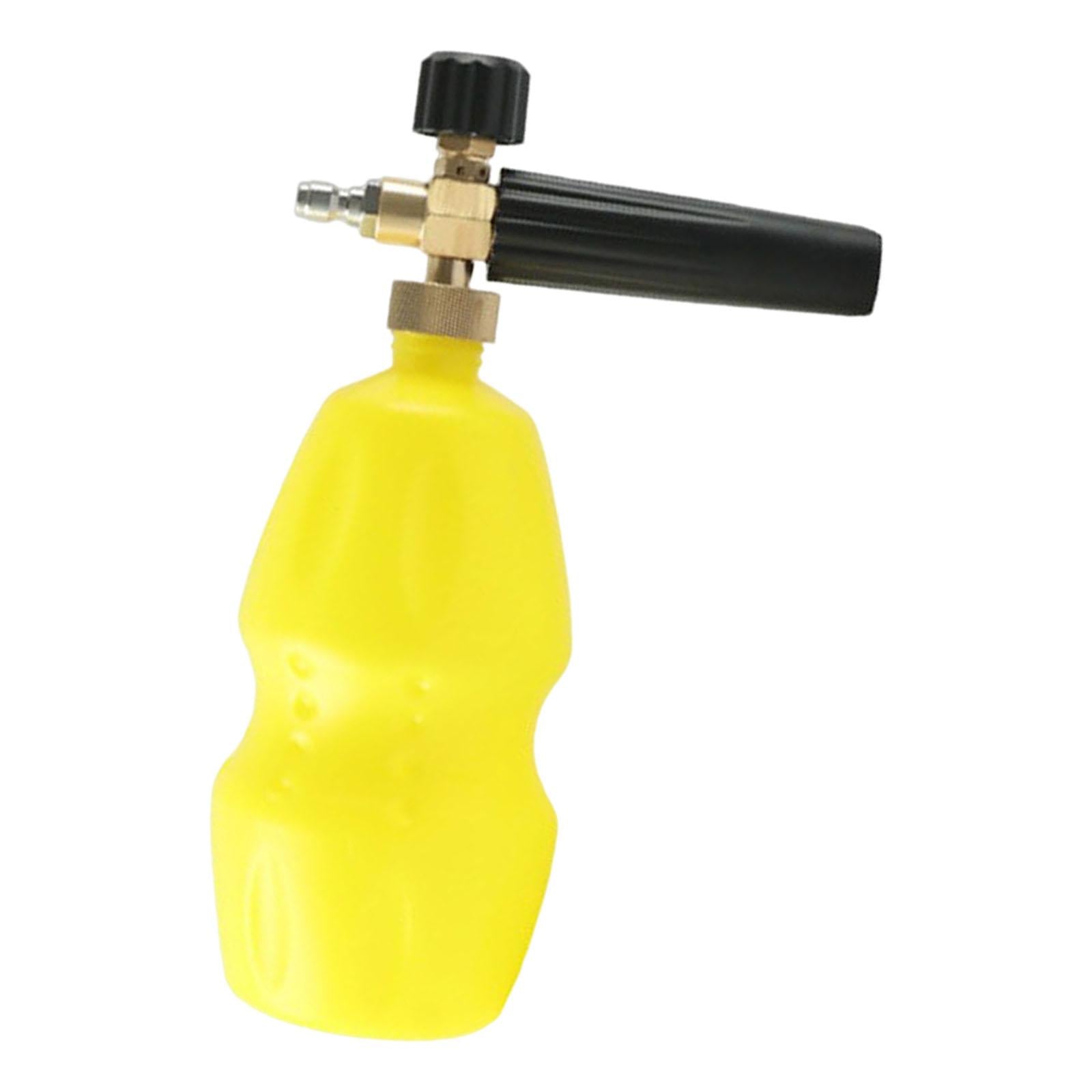 Snow Foam Lance Bottle 1/4 inch Quick Connect for Automotive Detailing black