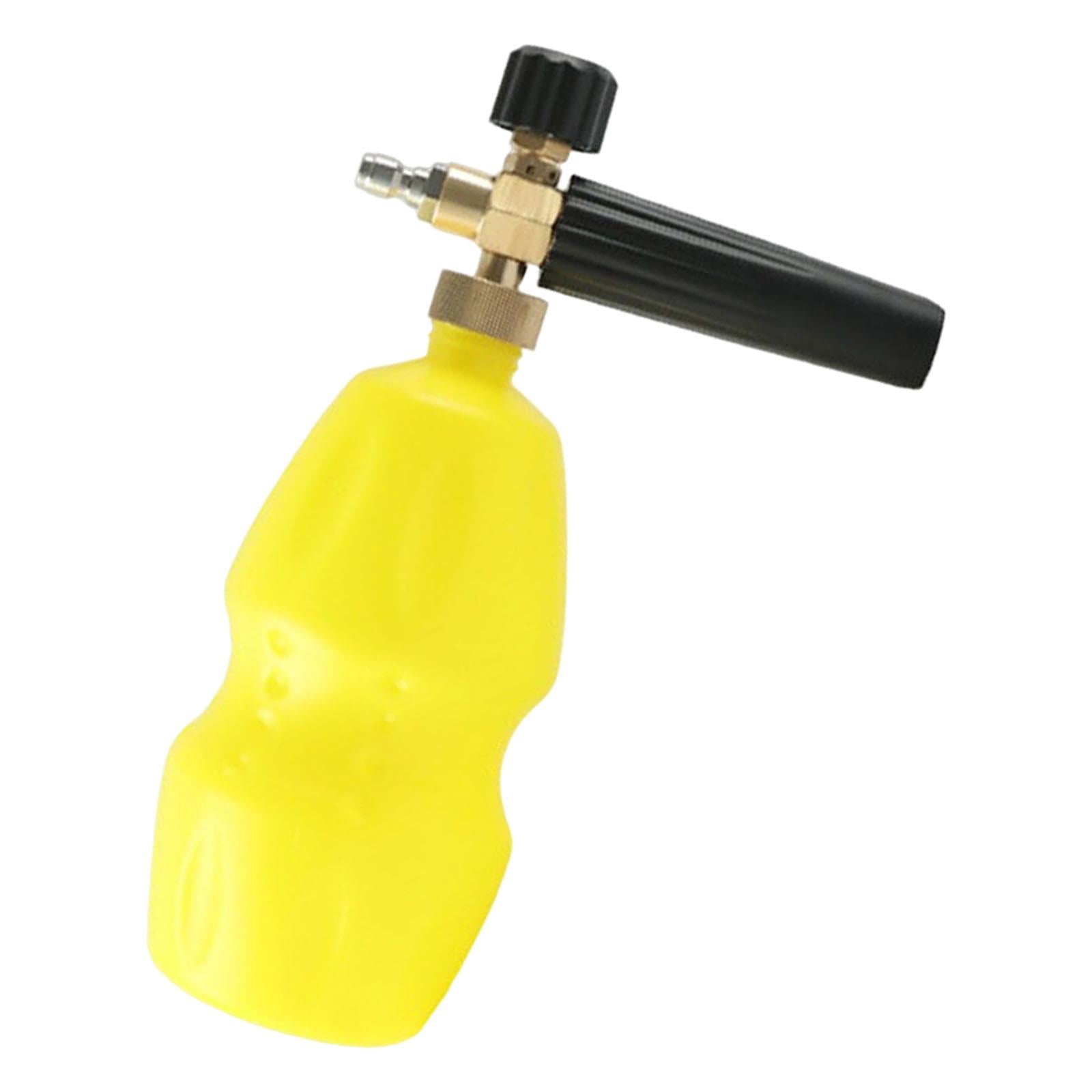 Snow Foam Lance Bottle 1/4 inch Quick Connect for Automotive Detailing black