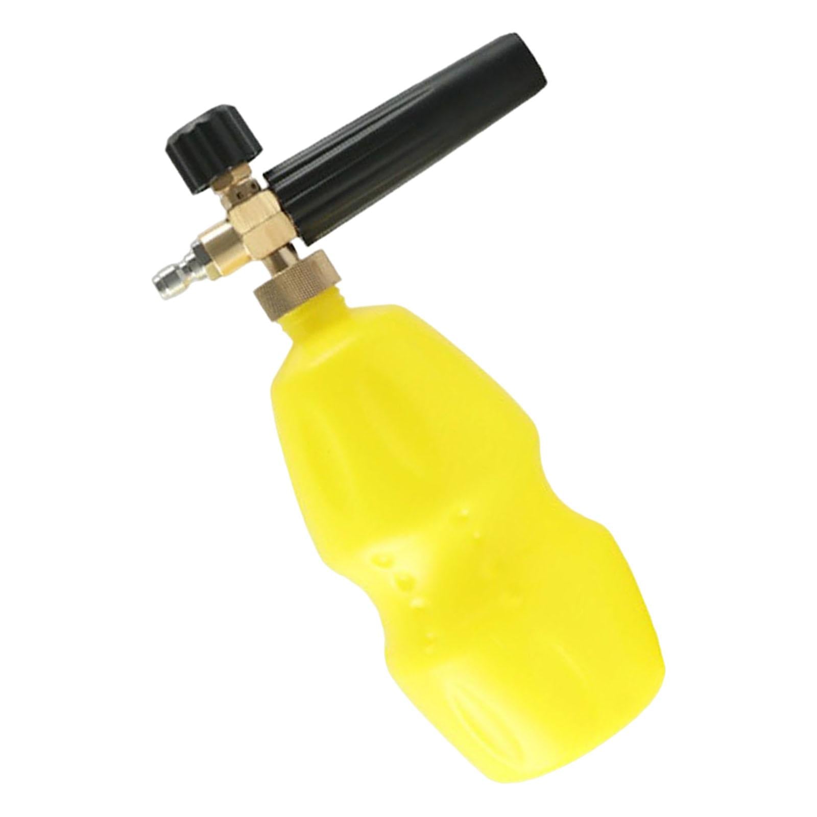 Snow Foam Lance Bottle 1/4 inch Quick Connect for Automotive Detailing black