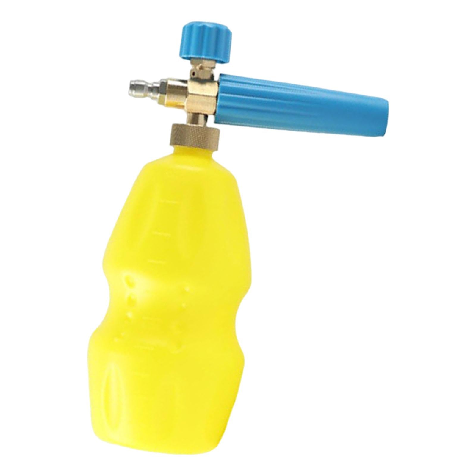 Snow Foam Lance Bottle 1/4 inch Quick Connect for Automotive Detailing blue