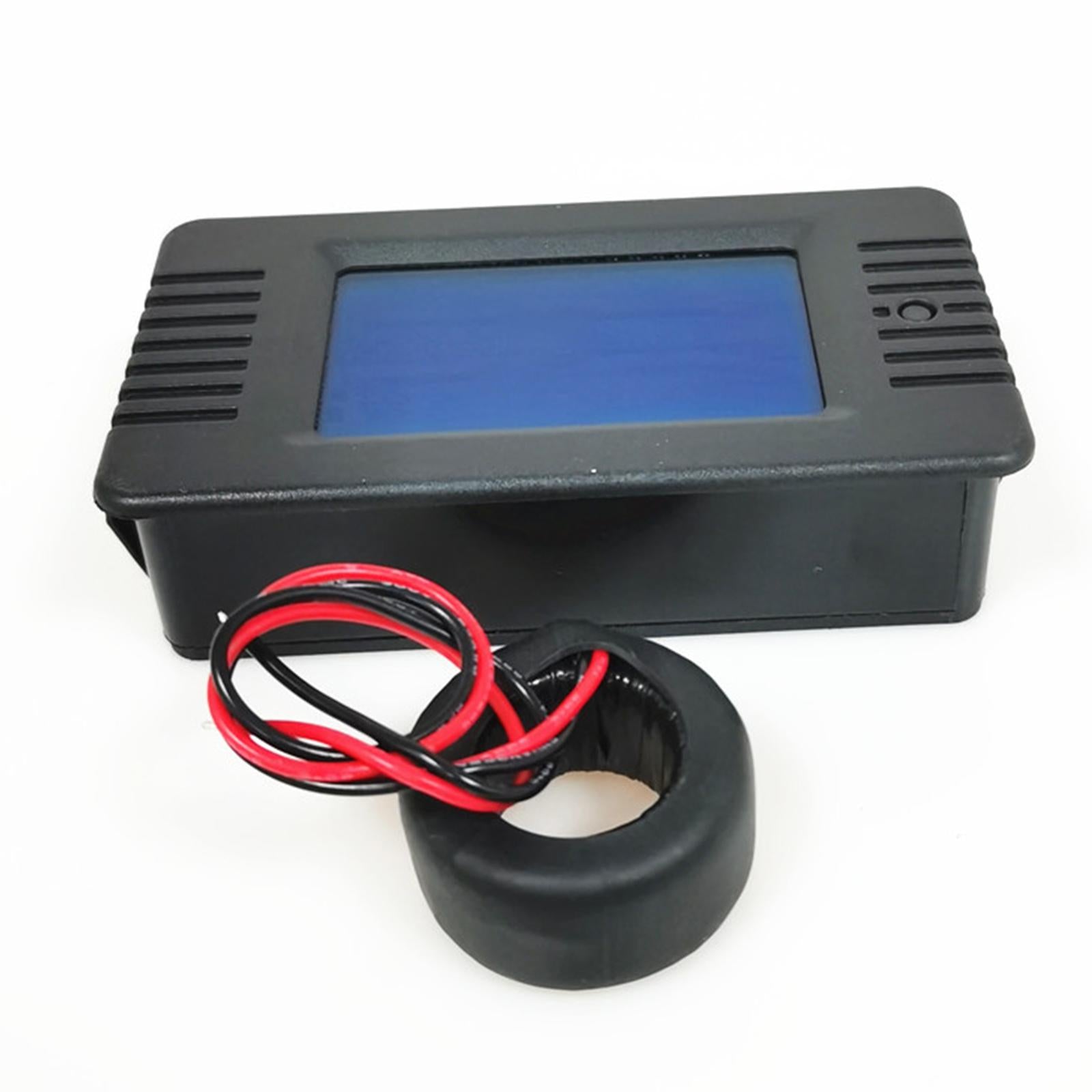 100A LCD Voltage Current Watt Meter Power Energy Ammeter Voltmeter Closure CT