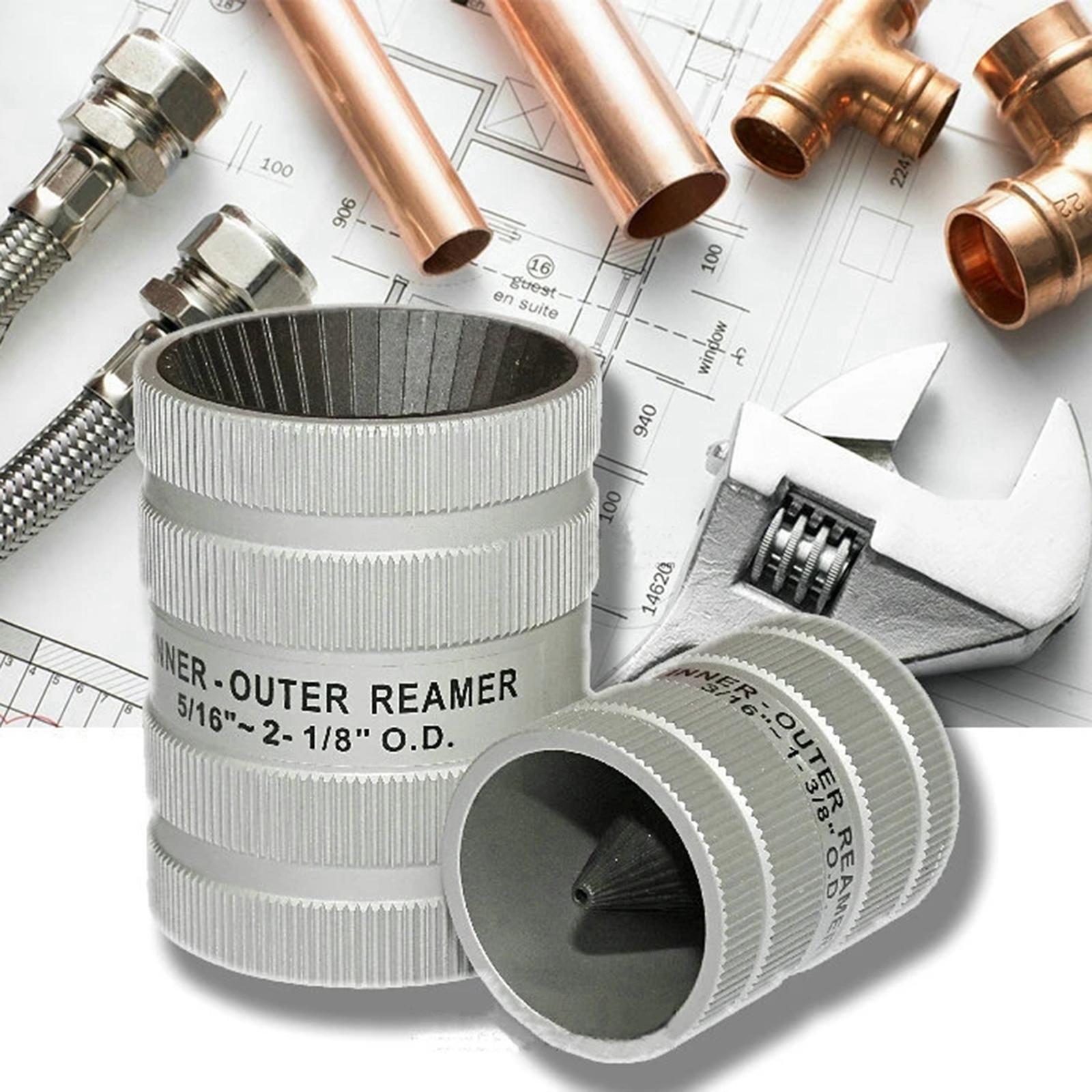 Inner Outer Tube Pipe Reamer Deburring Tool Chamfer Trimming Scraper 8-54mm