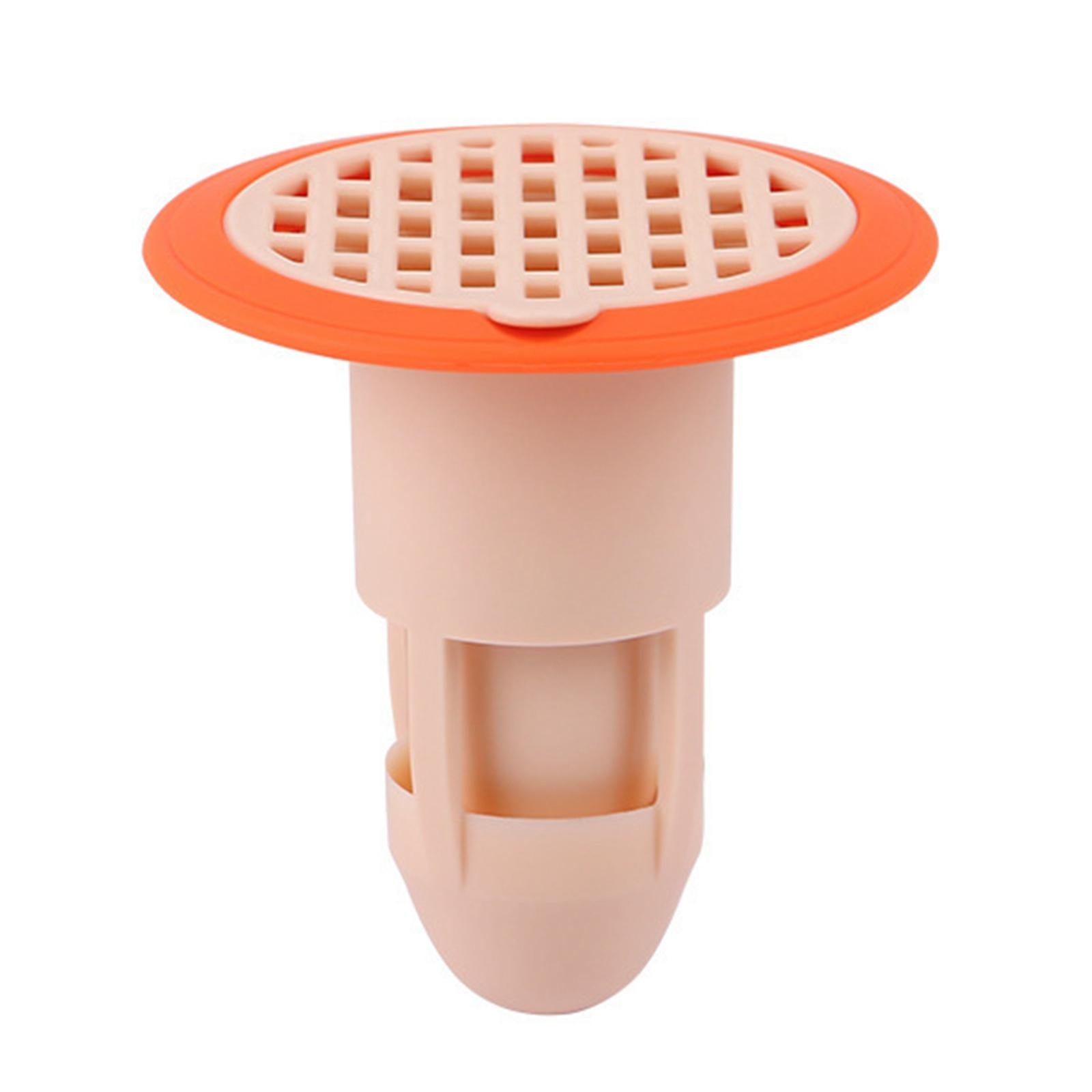 10x Deodorant Floor Drain Core Backflow Preventer  Pink Bag Package