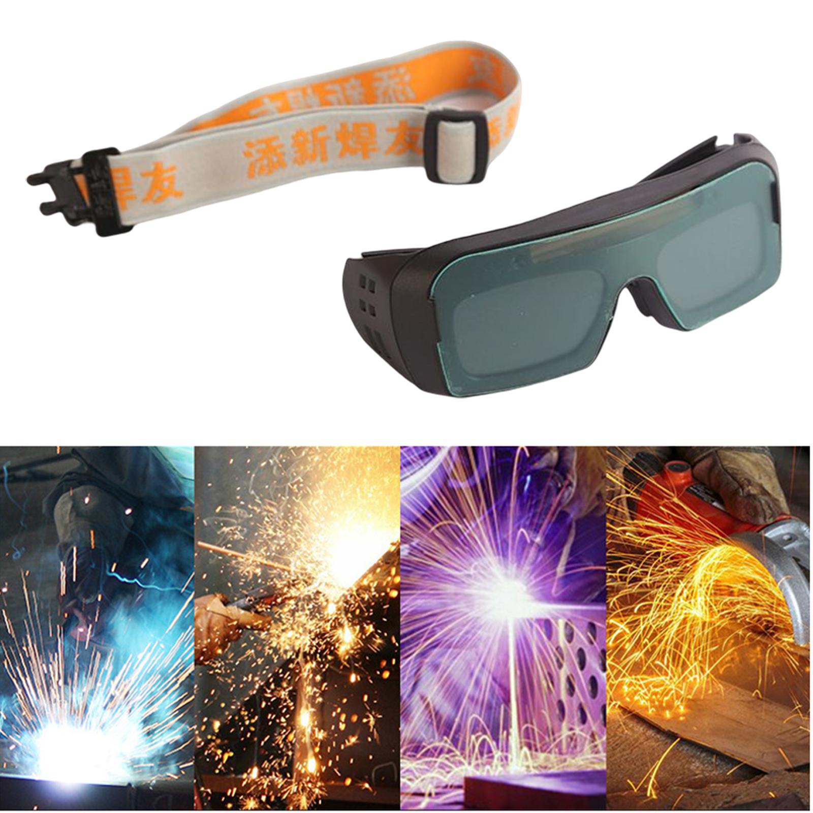 Welding Goggle with Adjustable Strap Protection for TIG Welding Cutting