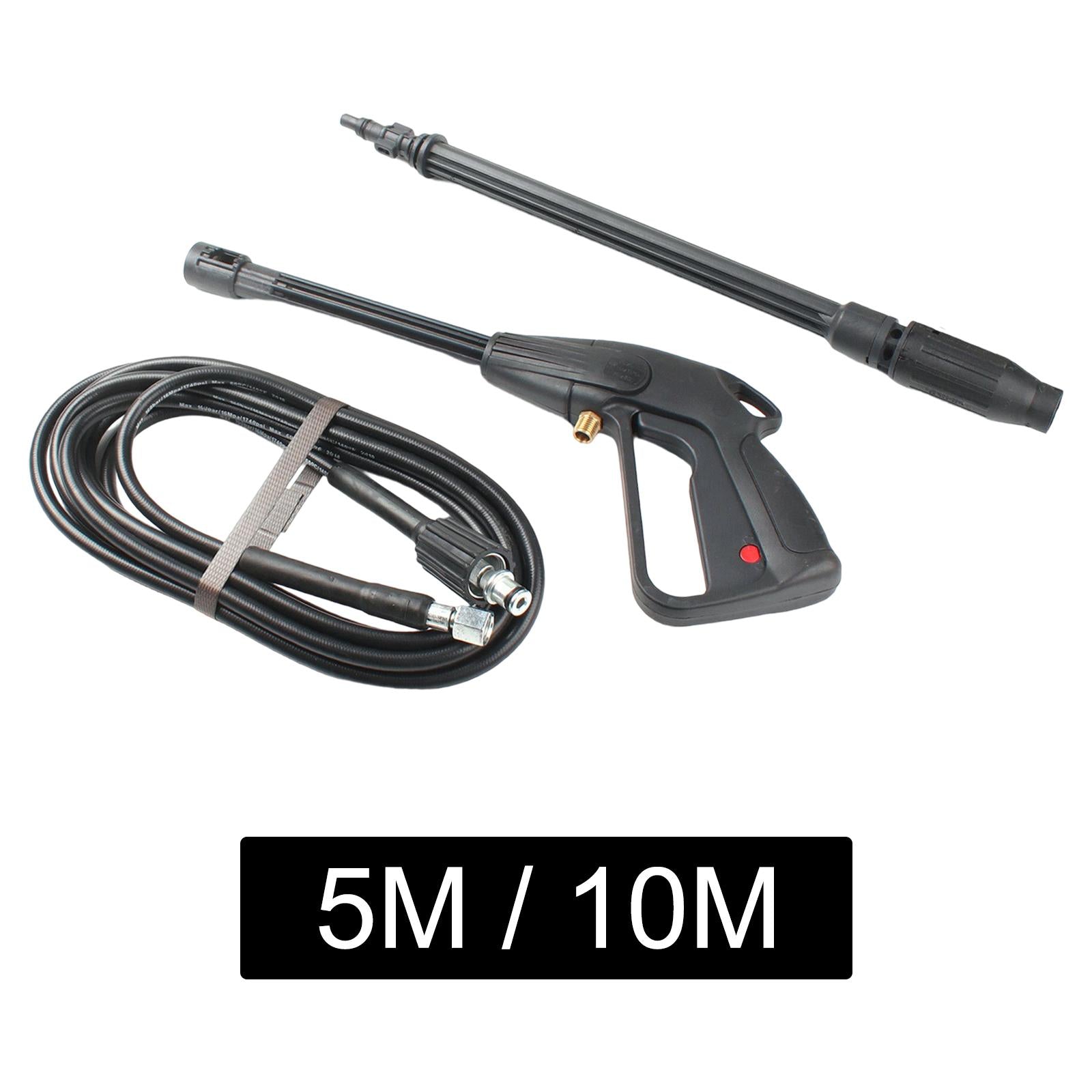 High Pressure Washer Kit for Cars Washing Watering Flowers Swimming Pool 5m