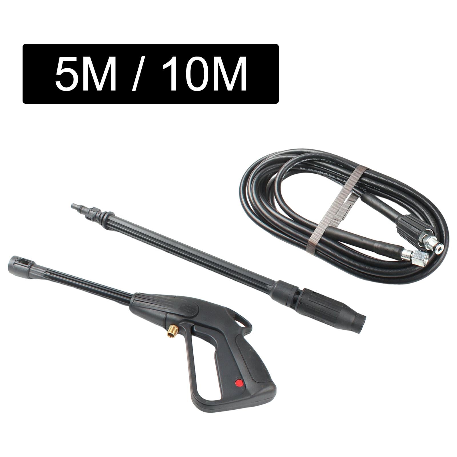 High Pressure Washer Kit for Cars Washing Watering Flowers Swimming Pool 5m