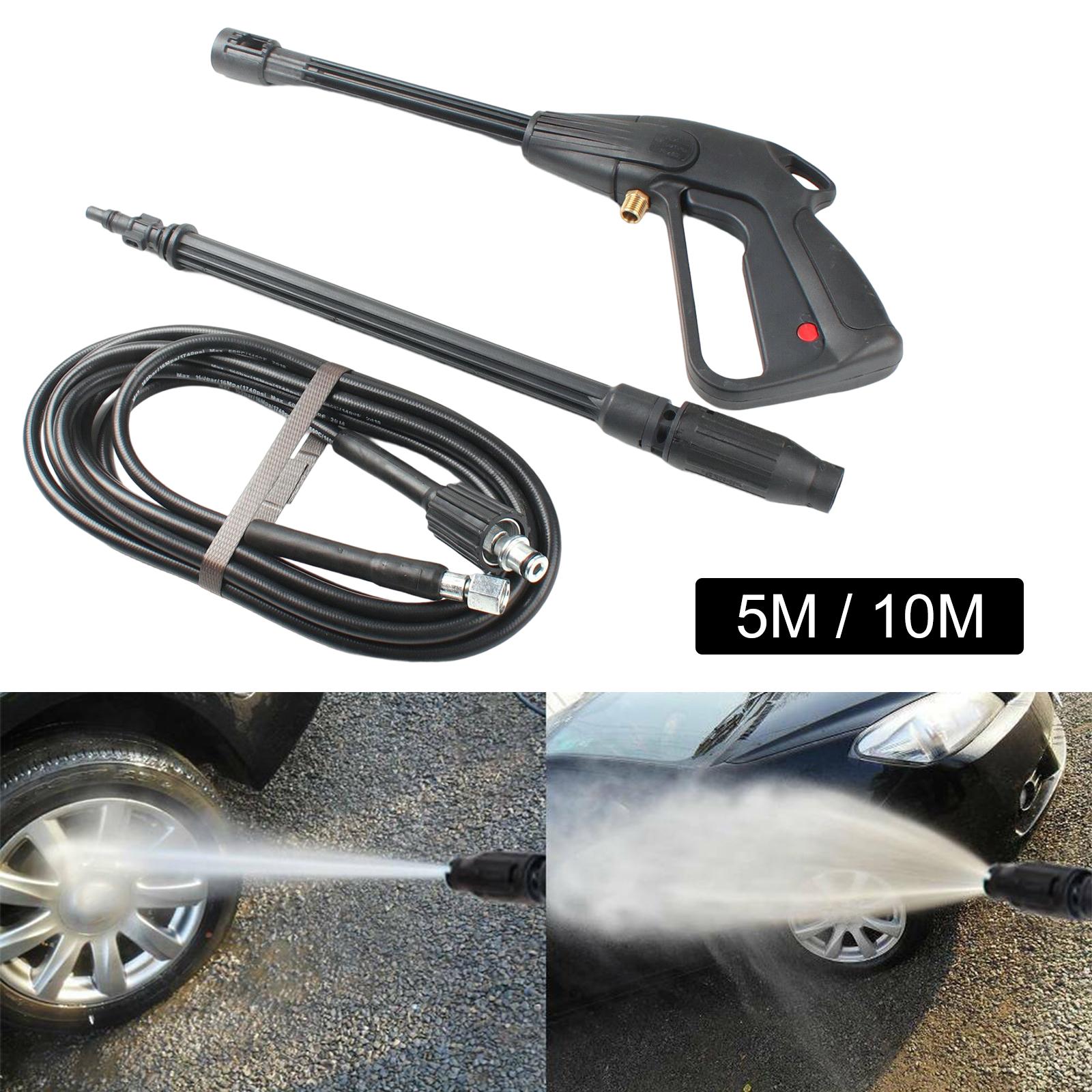 High Pressure Washer Kit for Cars Washing Watering Flowers Swimming Pool 5m