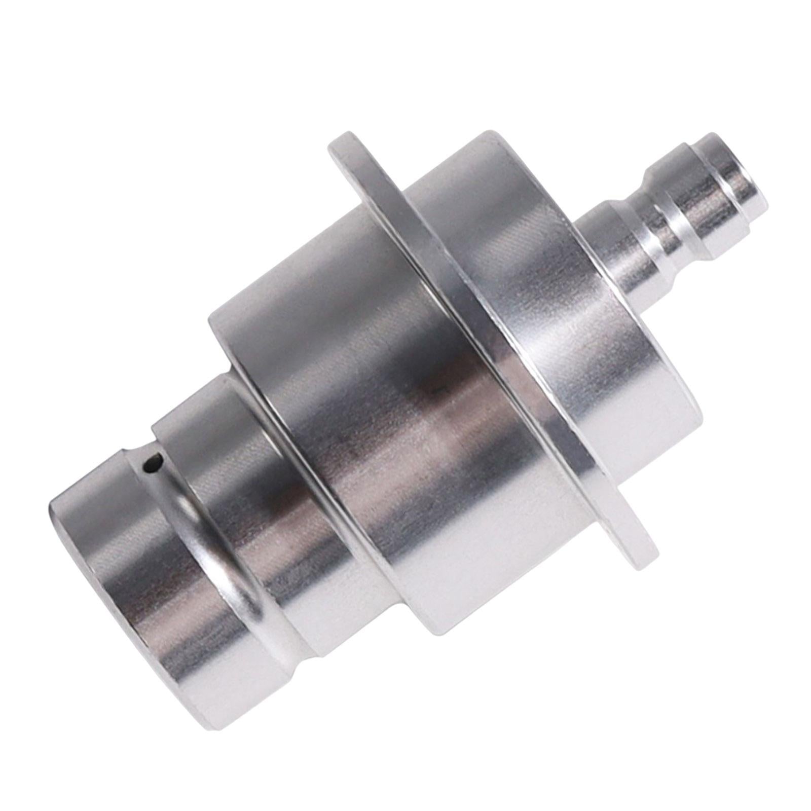 CO2 Adapter Connector for Connect Accessories Silver