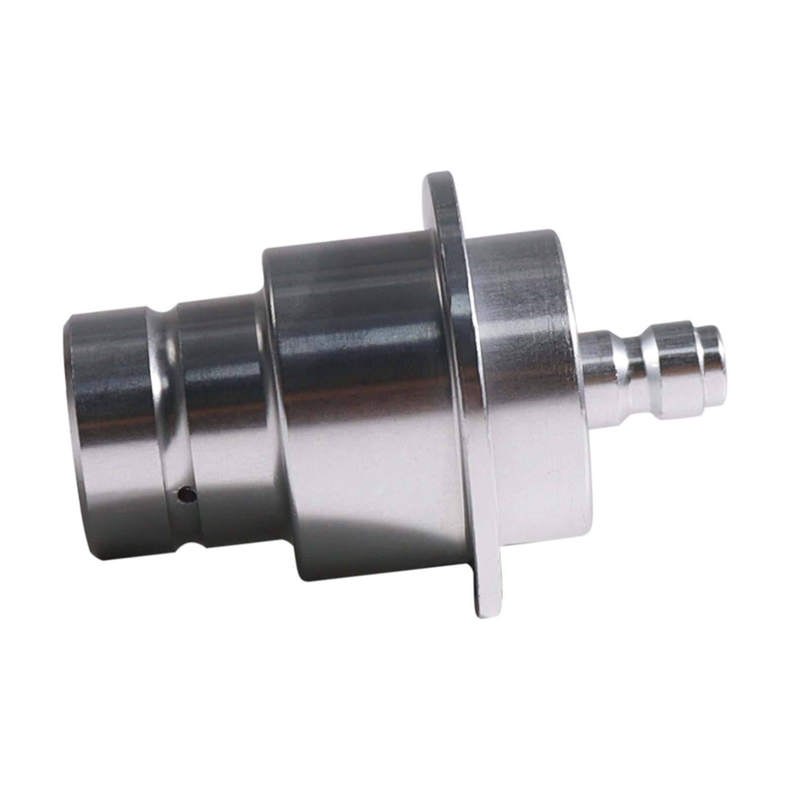 CO2 Adapter Connector for Connect Accessories Silver