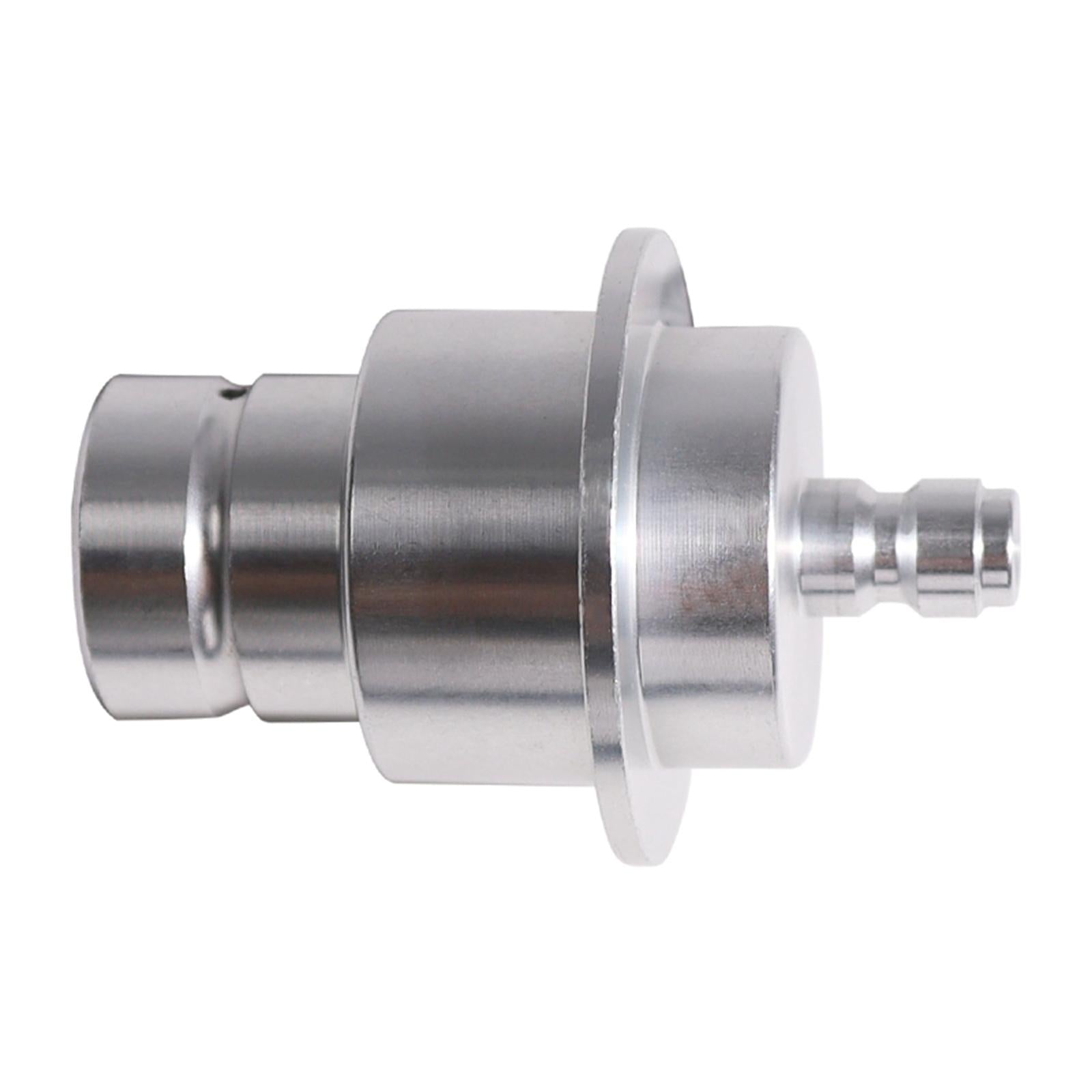 CO2 Adapter Connector for Connect Accessories Silver
