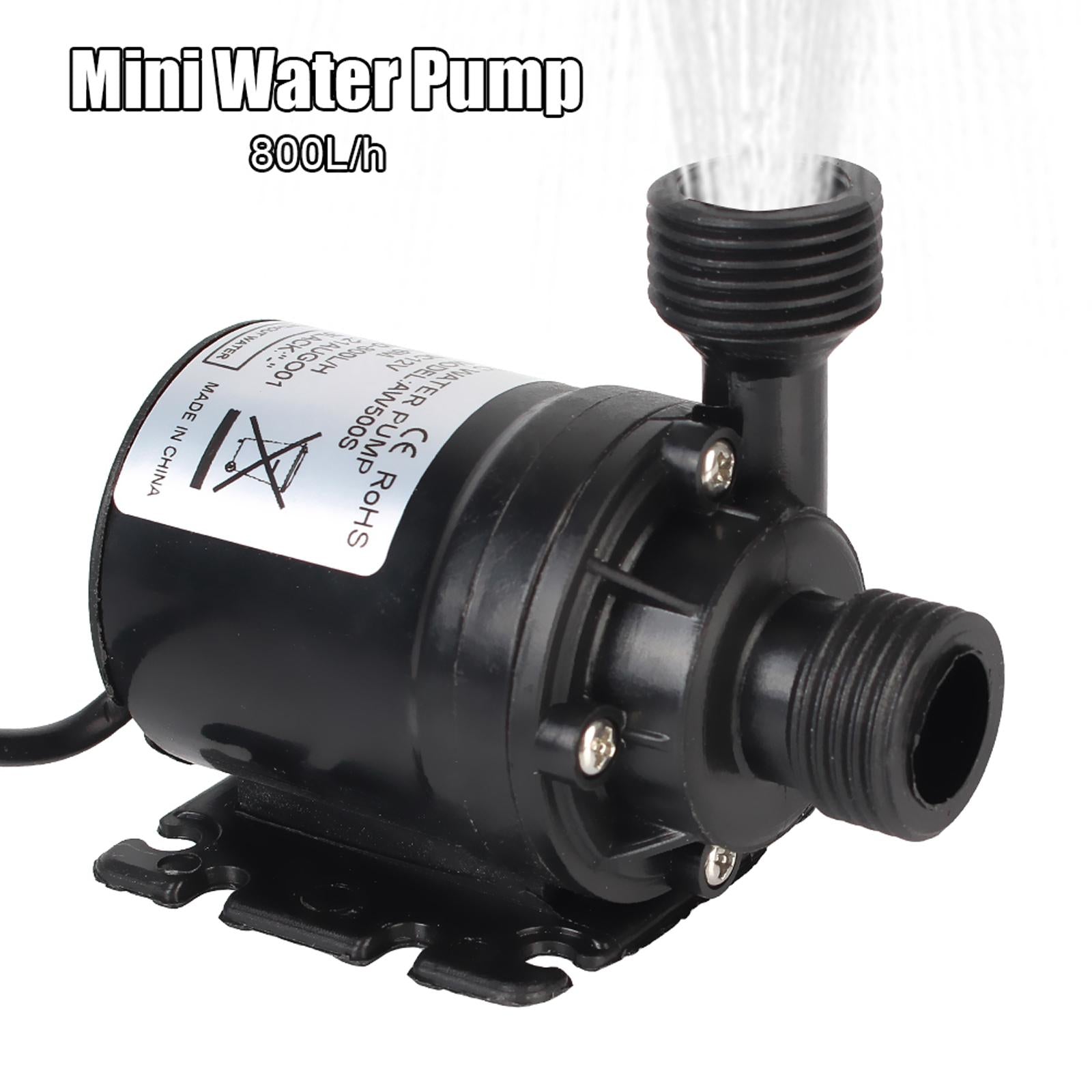 Portable Fountain Pumps 800L/H 5M Silence for Water Circulation system 24V Wire