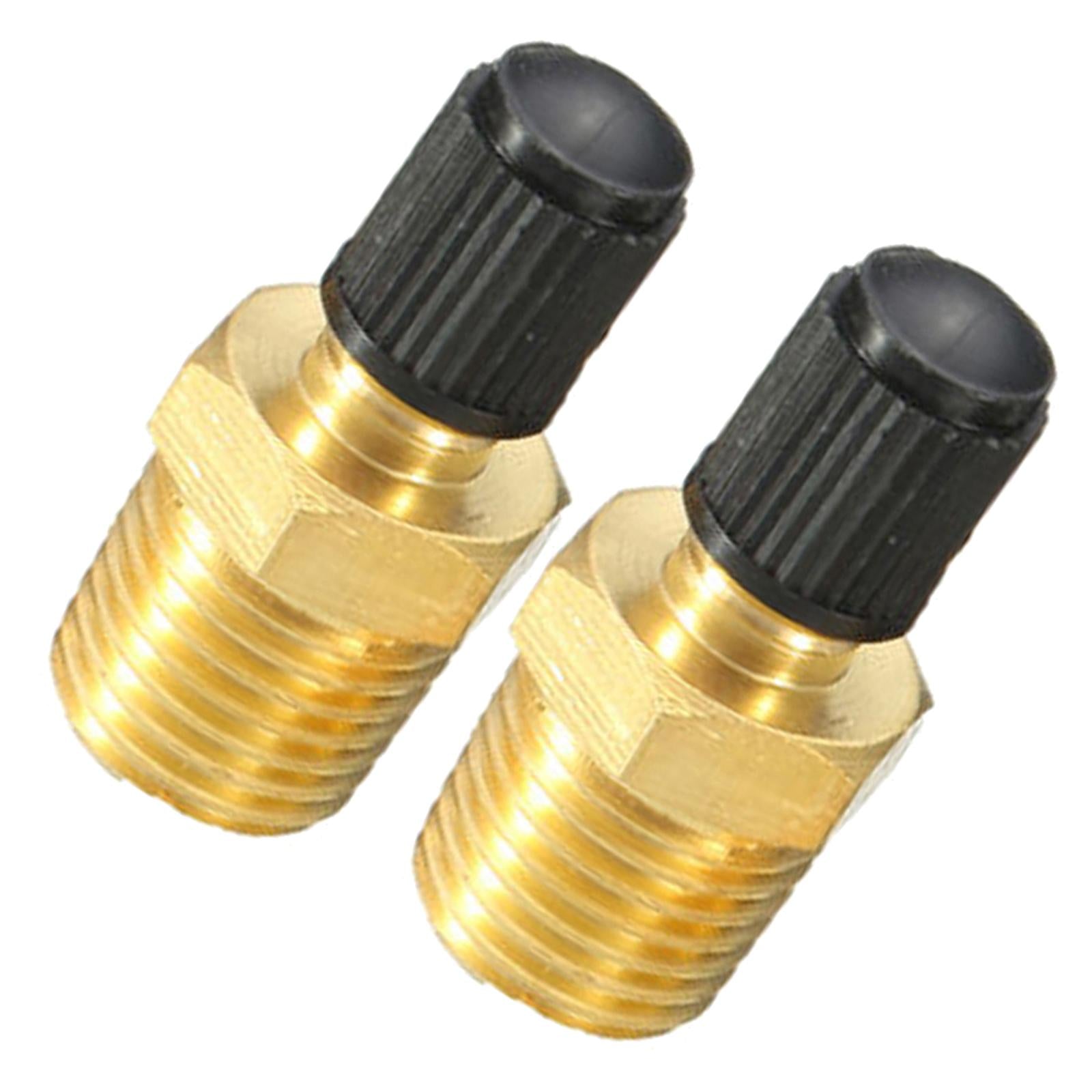 Golden Tank Filling Valve Compressor Oil Tank Filling Valve Schrader Valve 3.175mm