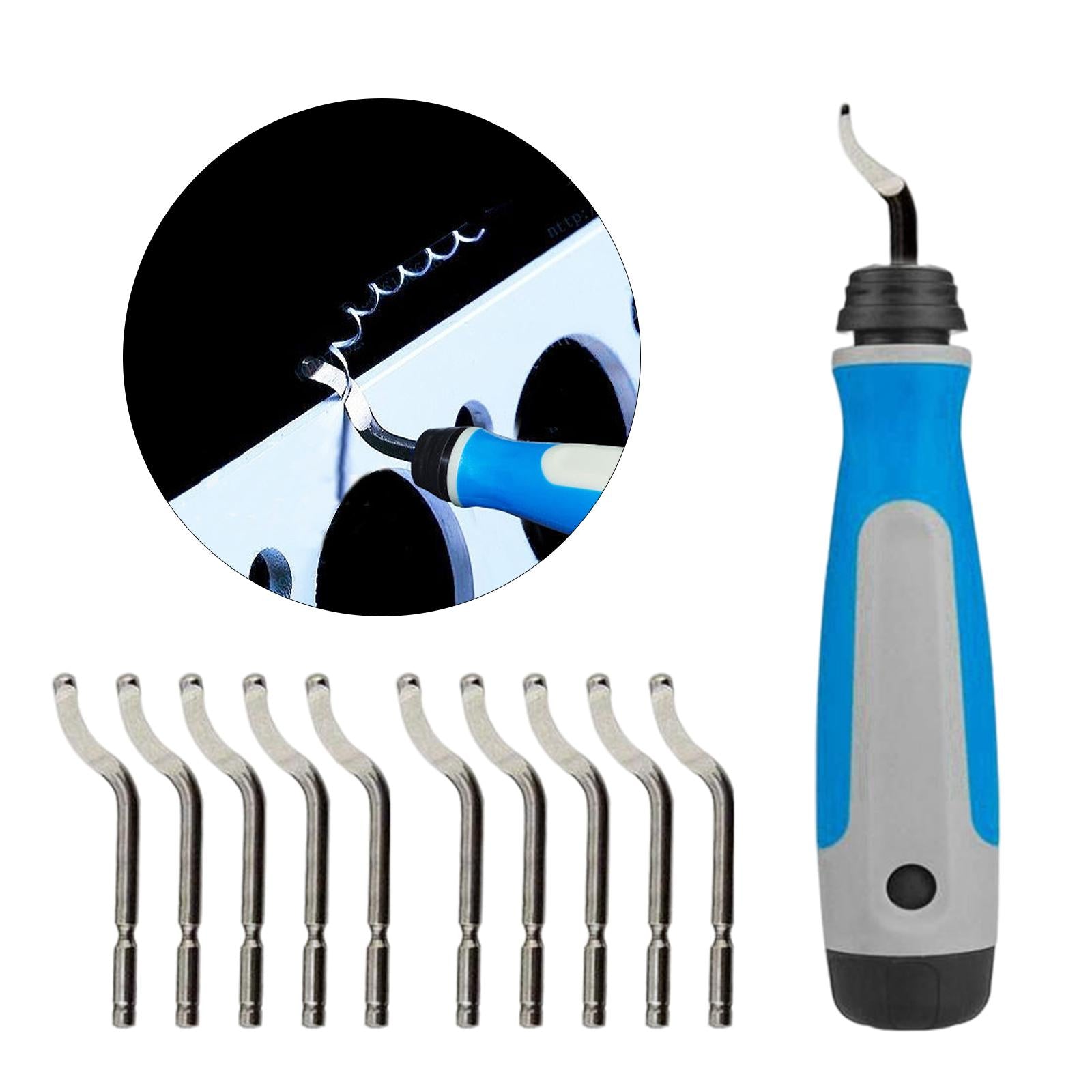 Burr Deburring Tool Rotary Deburr blade Set Burr Removal Aluminum