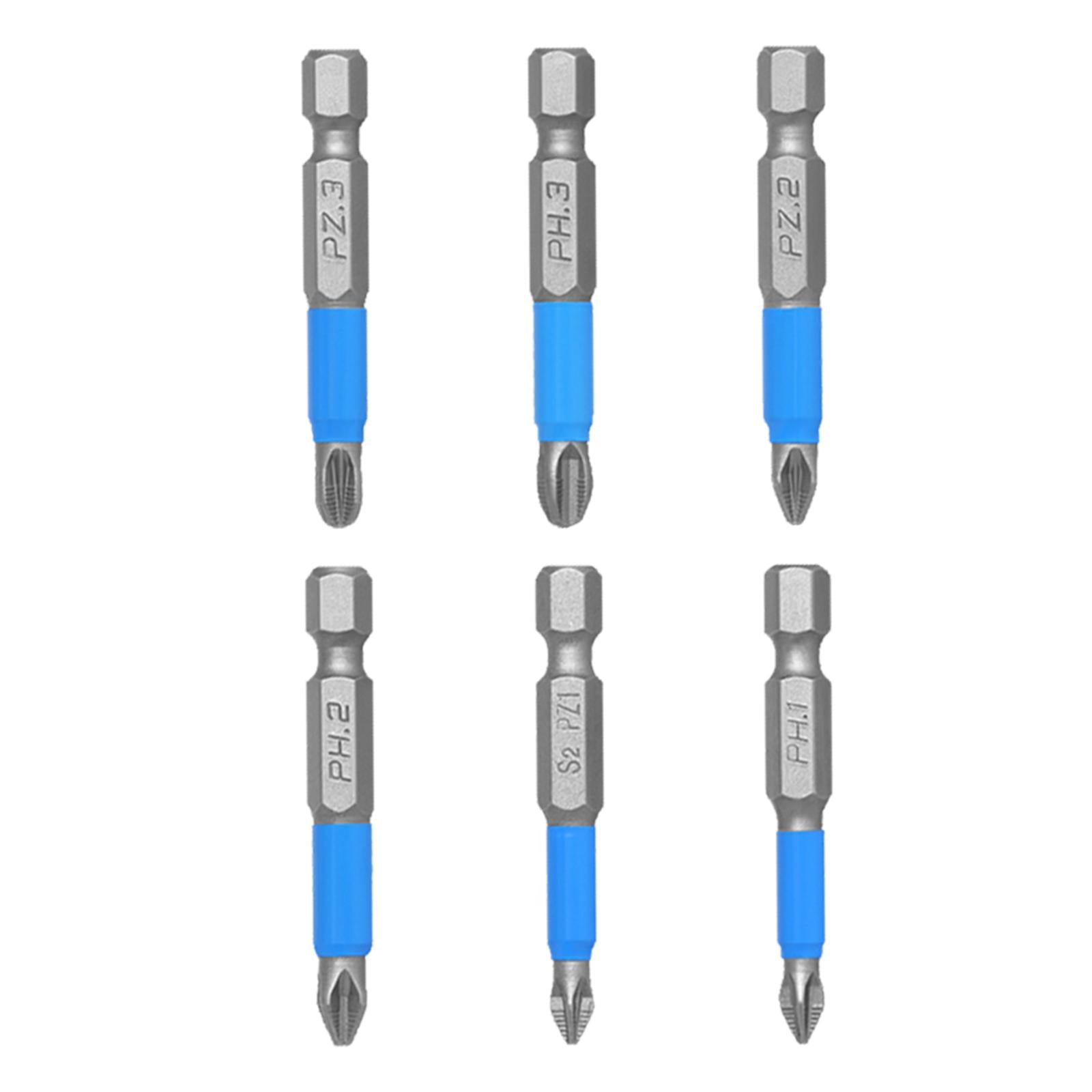 Precision Screwdriver bits Magnetic Bits PH1 PH2 PH3 for Electric Drill 6pcs