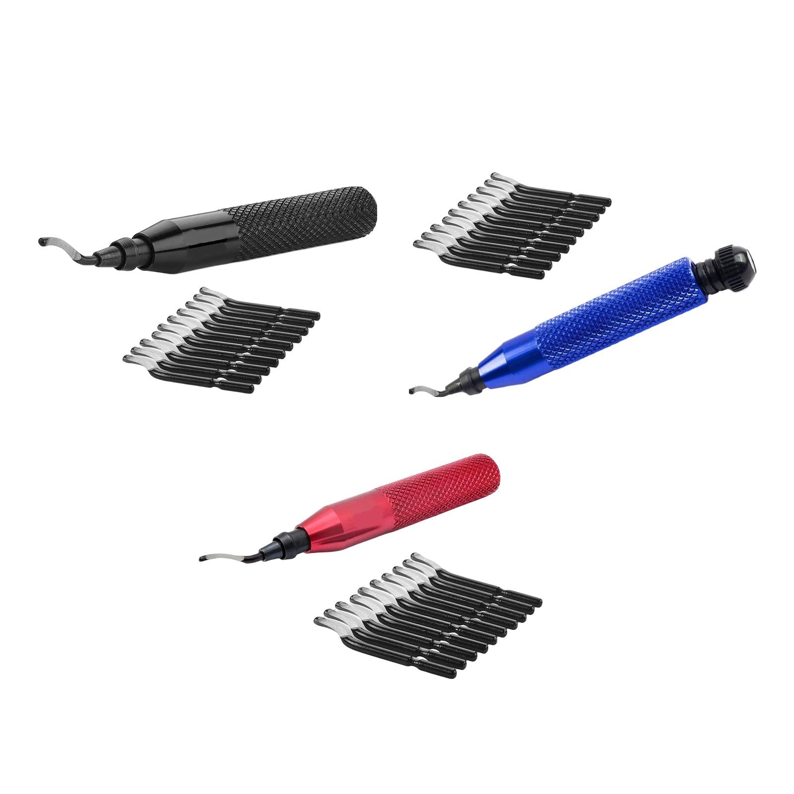 Deburring Tool Kit with BS1010 Deburring Blade 3D Printing Red
