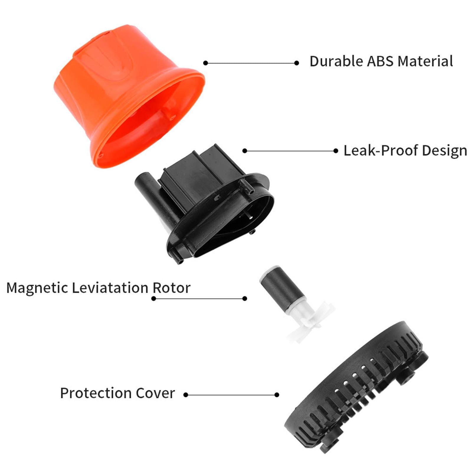 30W/45W Submersible Pump with Bottom Suction Small Pumps for Pond 30W