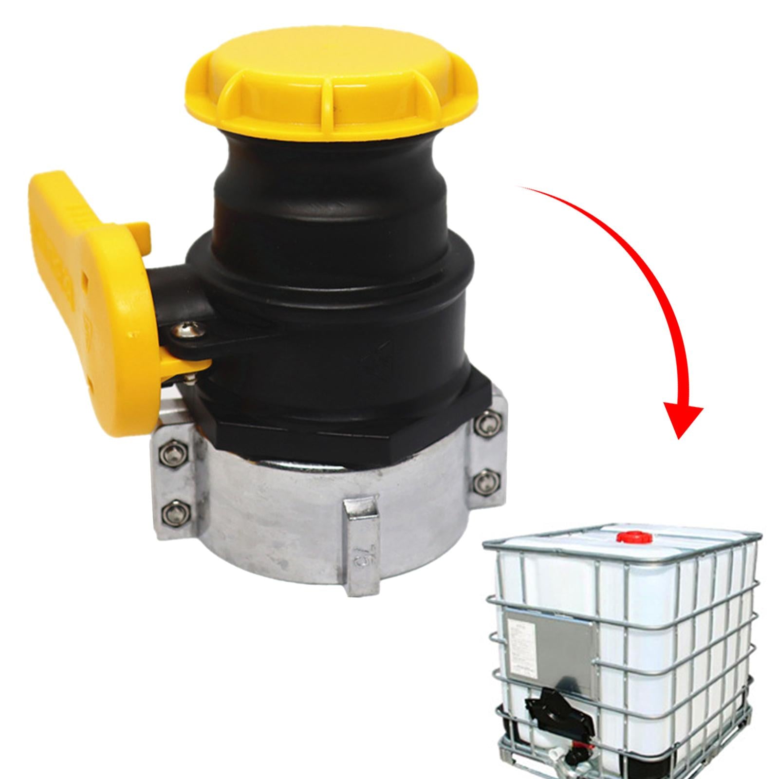 Tank Adapter 75mm Durable Hose Adapter Water Tank Fittings