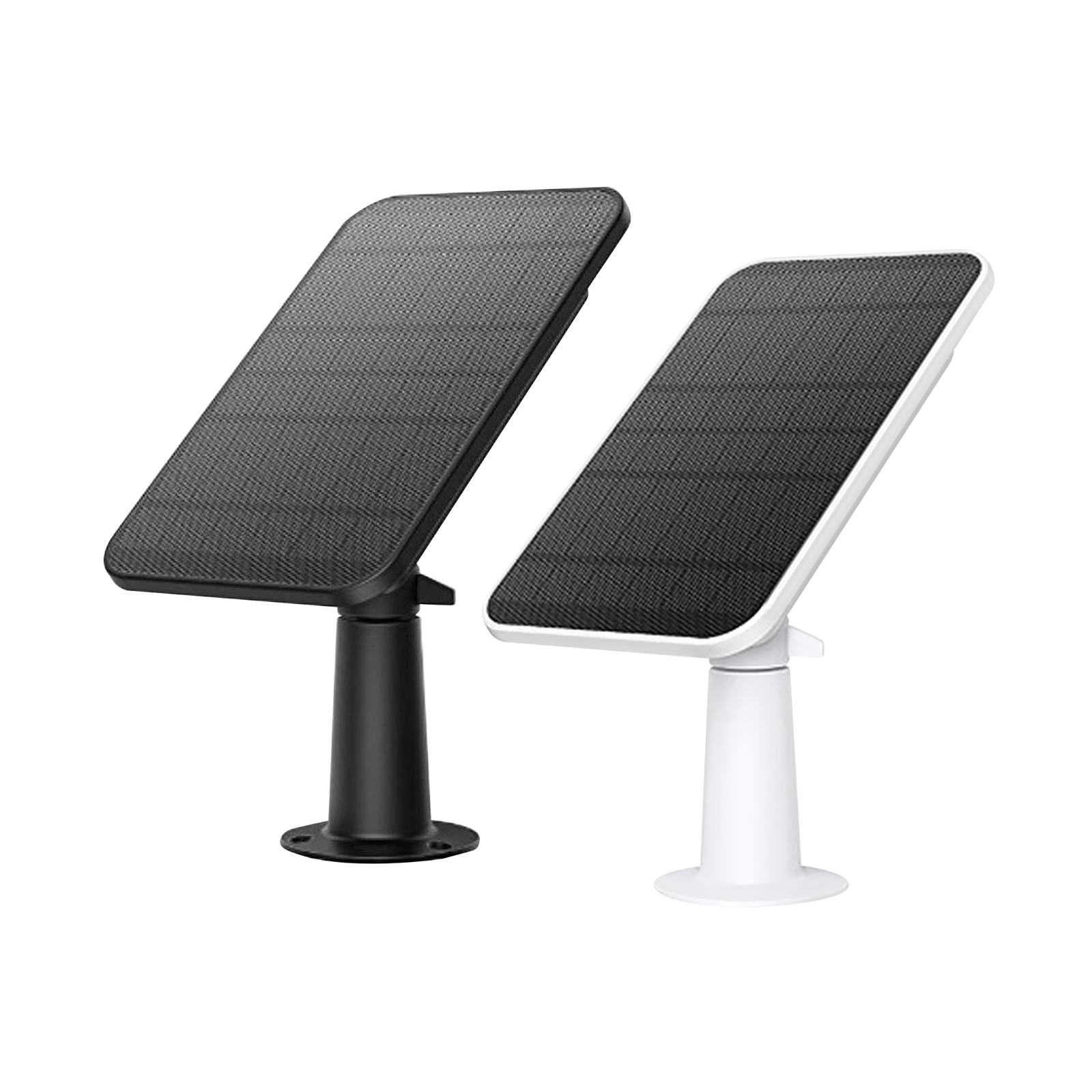 Waterproof Camera Solar Panel Black