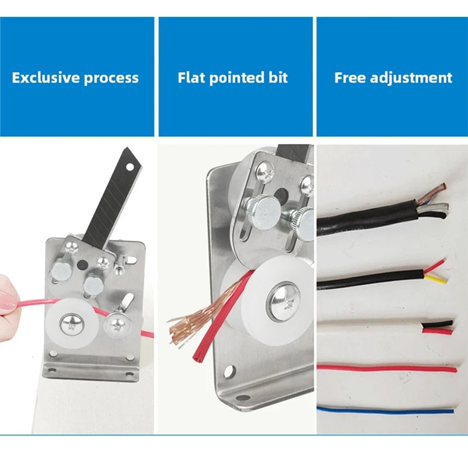 Compact Manual Wire Stripping Machine Cable Peeling Machine Hand