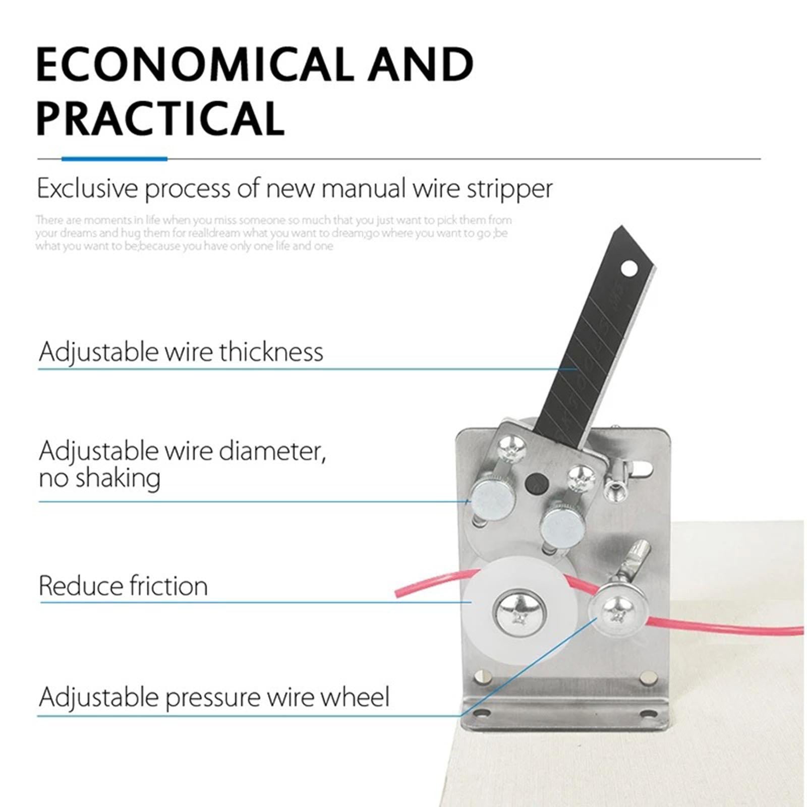 Compact Manual Wire Stripping Machine Cable Peeling Machine Hand