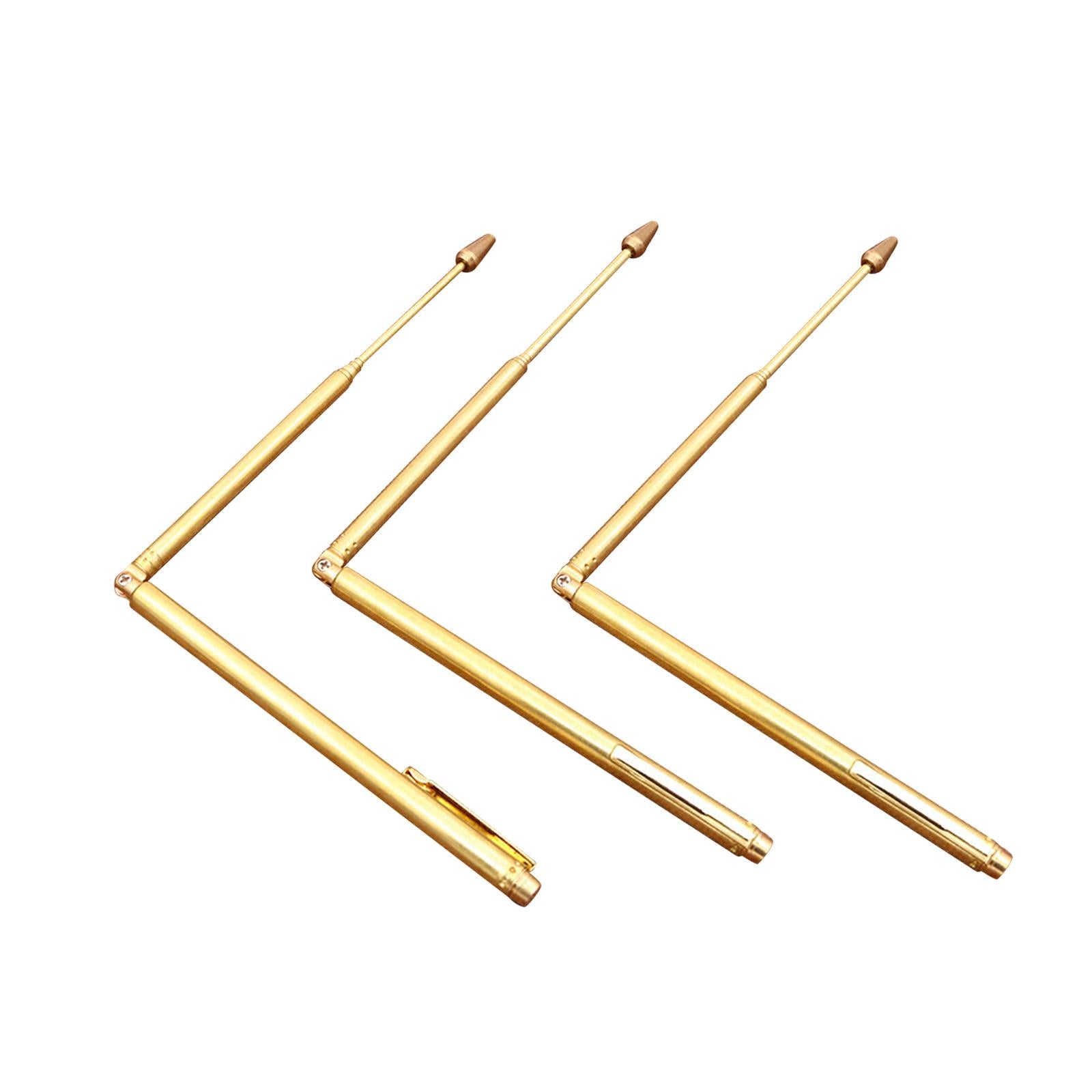 Dowsing Rod Copper Flexible detections Rod for Paranormal Outdoor 1 Pair