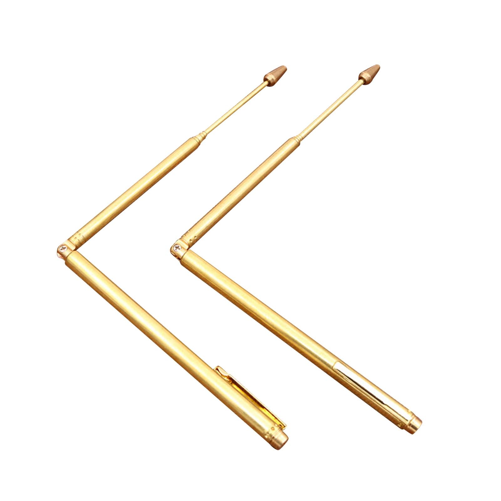Dowsing Rod Copper Flexible detections Rod for Paranormal Outdoor 1 Pair