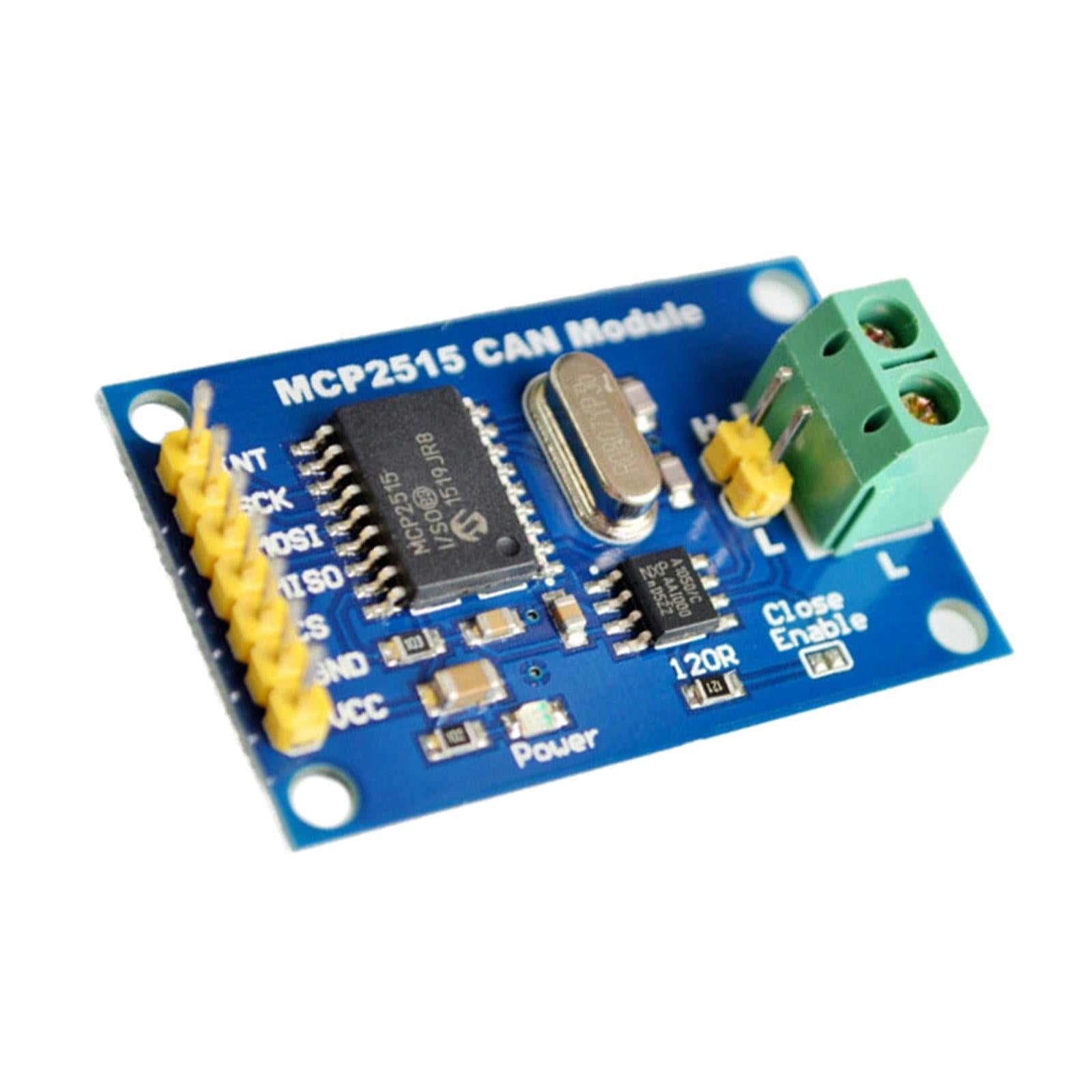 MCP2515 Module TJA1050 Receiver 120 Ohm Termination Resistors 5V DC